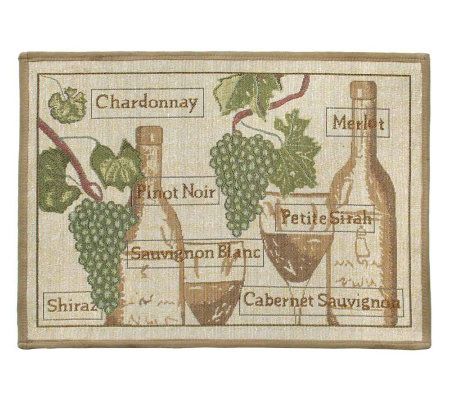 UPC 081675411070 product image for Fruit of the Vine 19x27 Tapestry Rug | upcitemdb.com