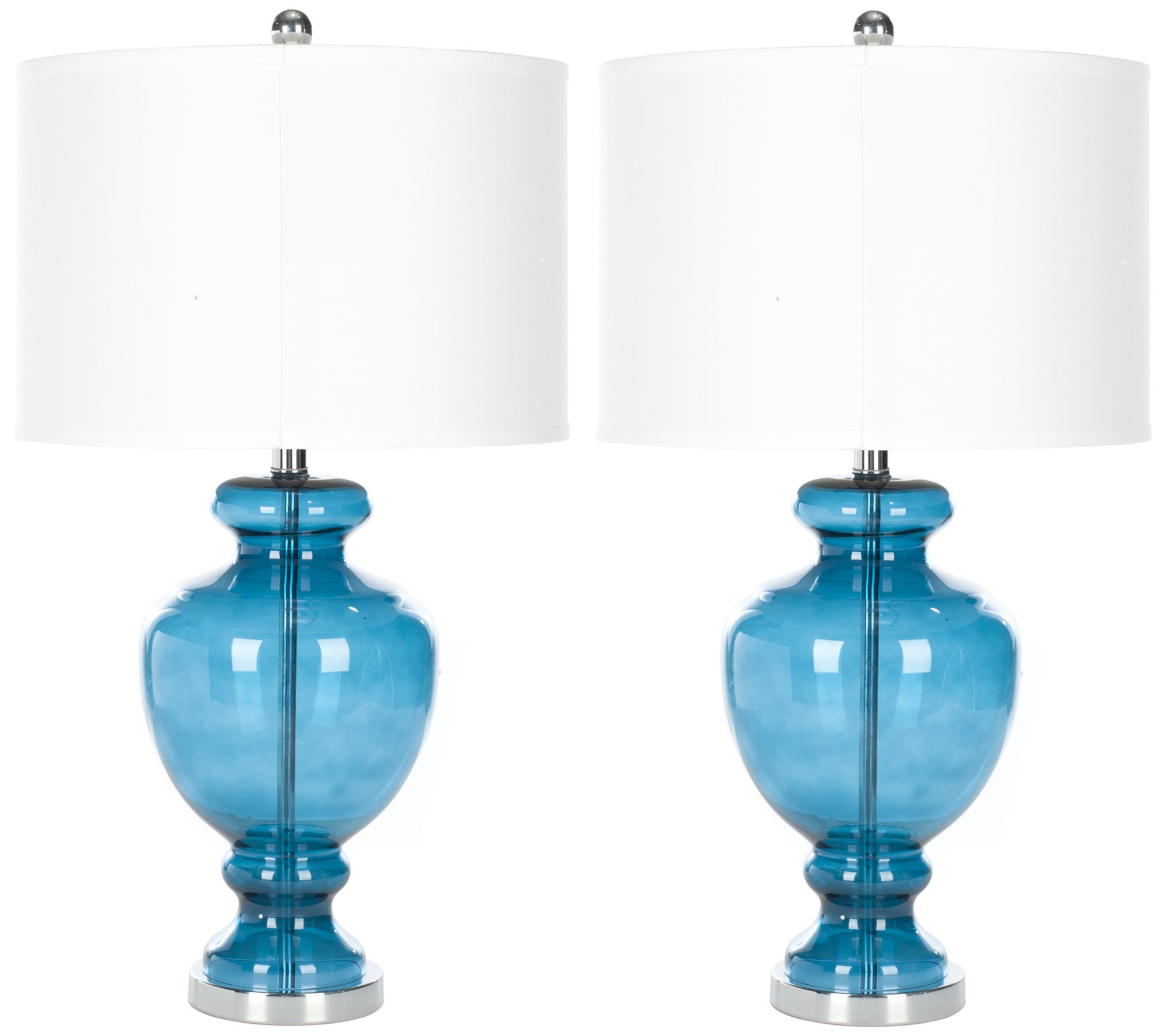 Safavieh Set of 2 Morocco Glass Lamps