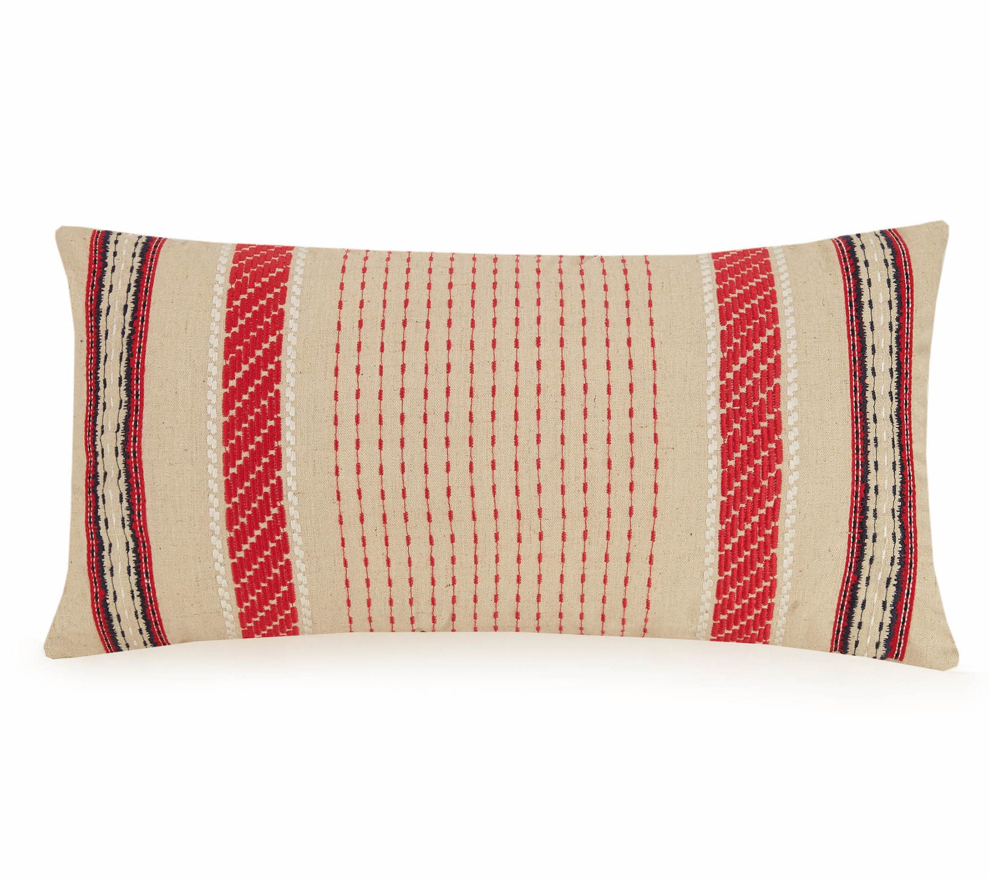 Vera Bradley Decorative Pillow Romantic Stripe Qvc Com