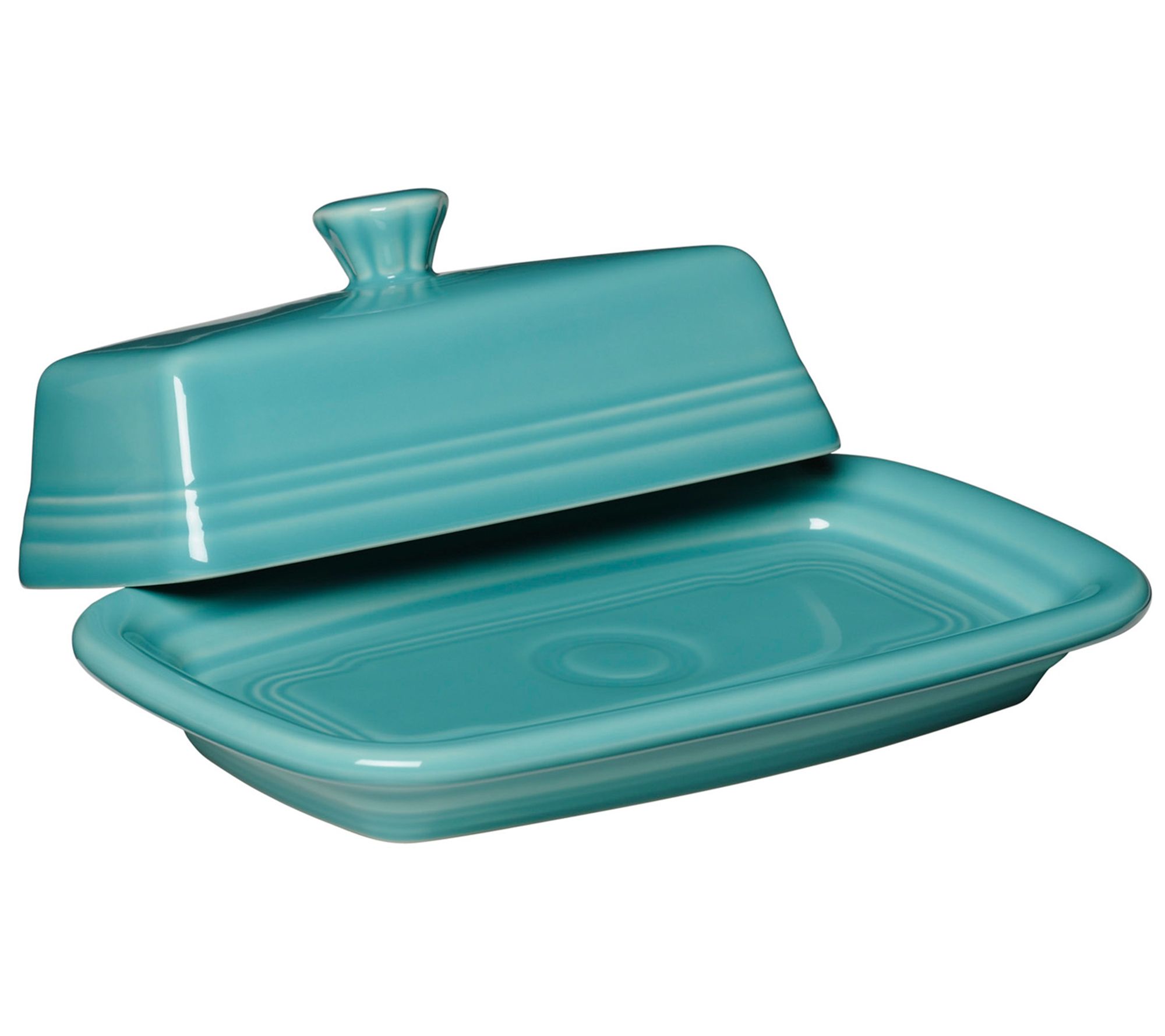 Fiesta Extra Large Covered Butter Dish - QVC.com