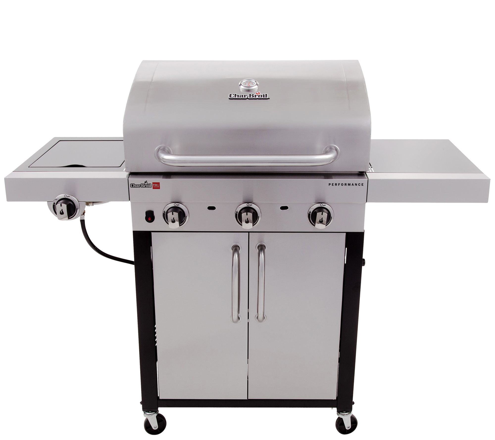 Char-Broil Performance Tru-Infrared 3-Burner Gas Grill - QVC.com 