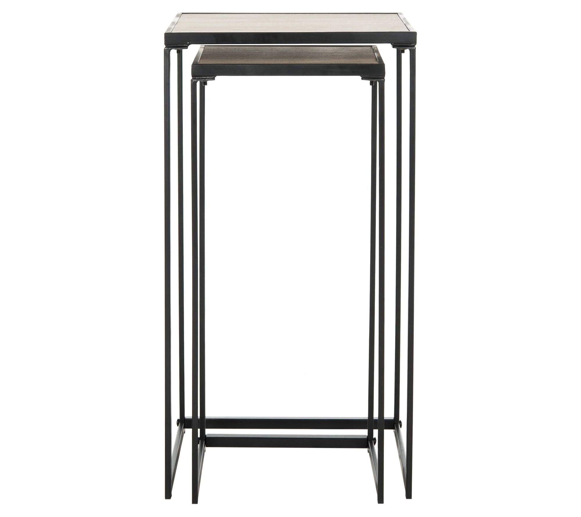 Safavieh Callia Retro Mid Century Wood Stacking End Table Set