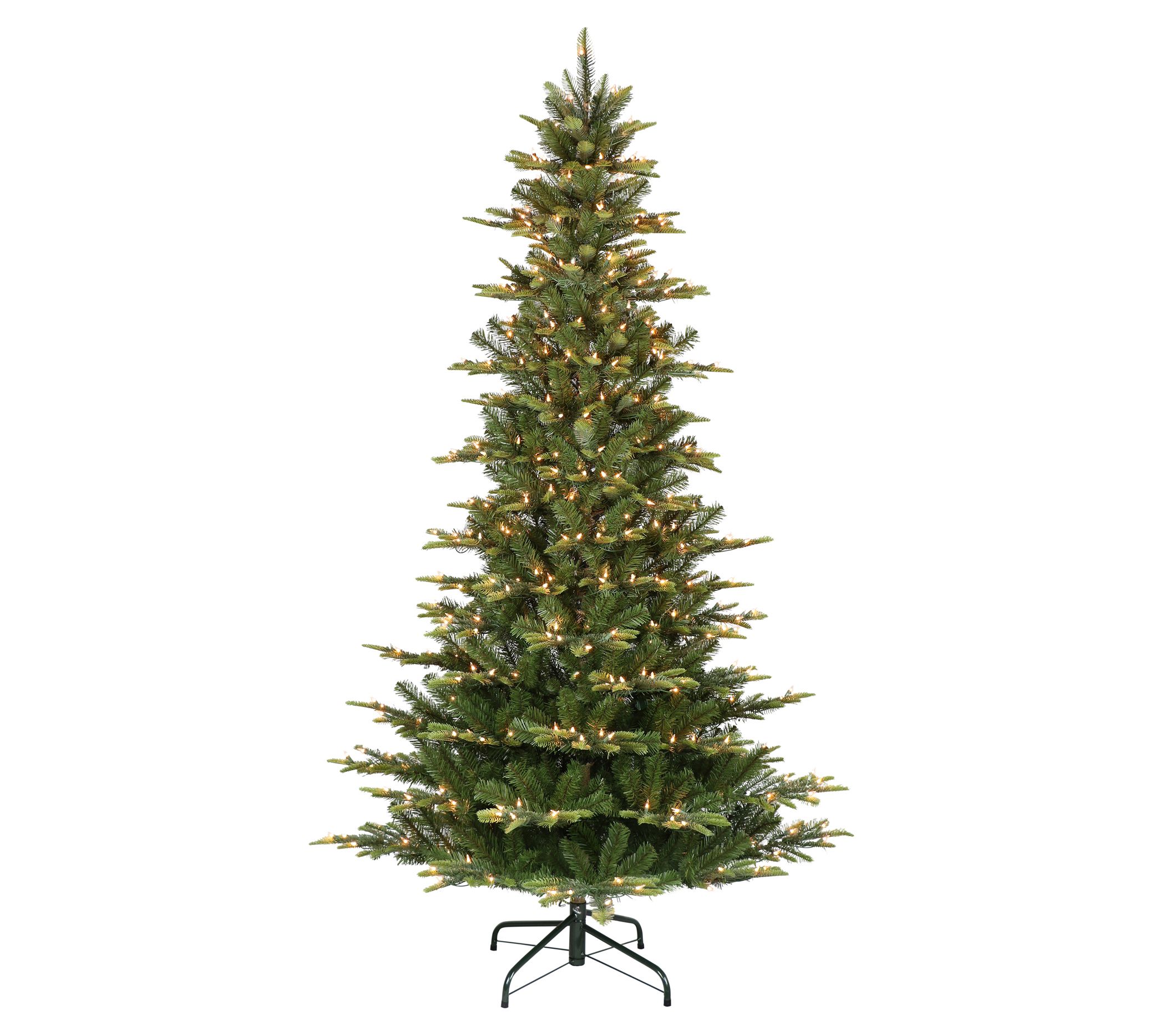 Puleo International 9 ft Pre-lit Slim Aspen Fir Tree