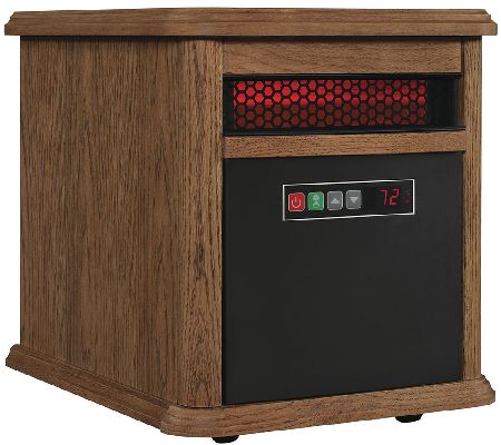 Duraflame PowerHeat Portable Infrared Heater with Remote — QVC.com