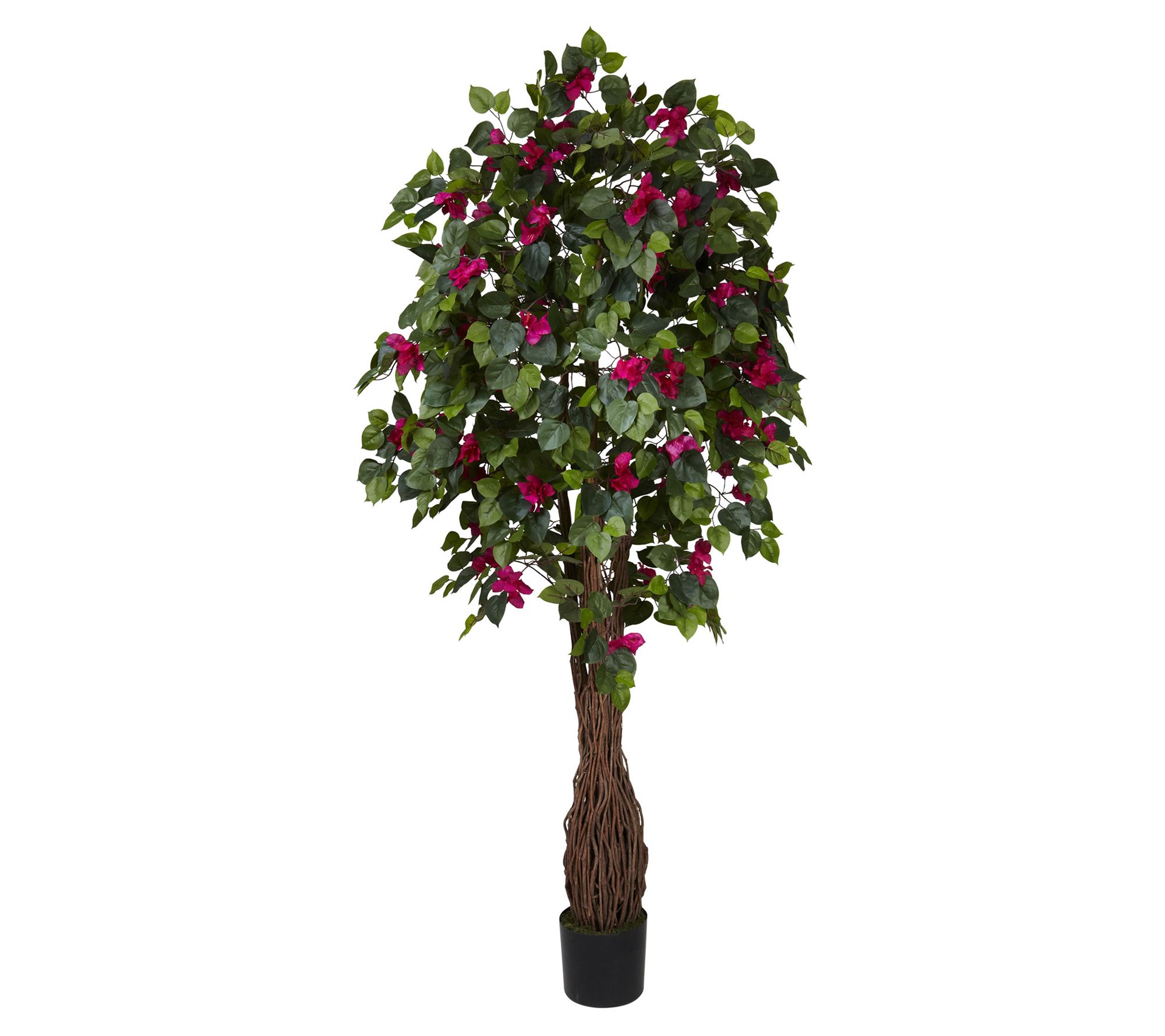 6' Multi Vine Bougainvillea Silk Tree by Nearly Natural