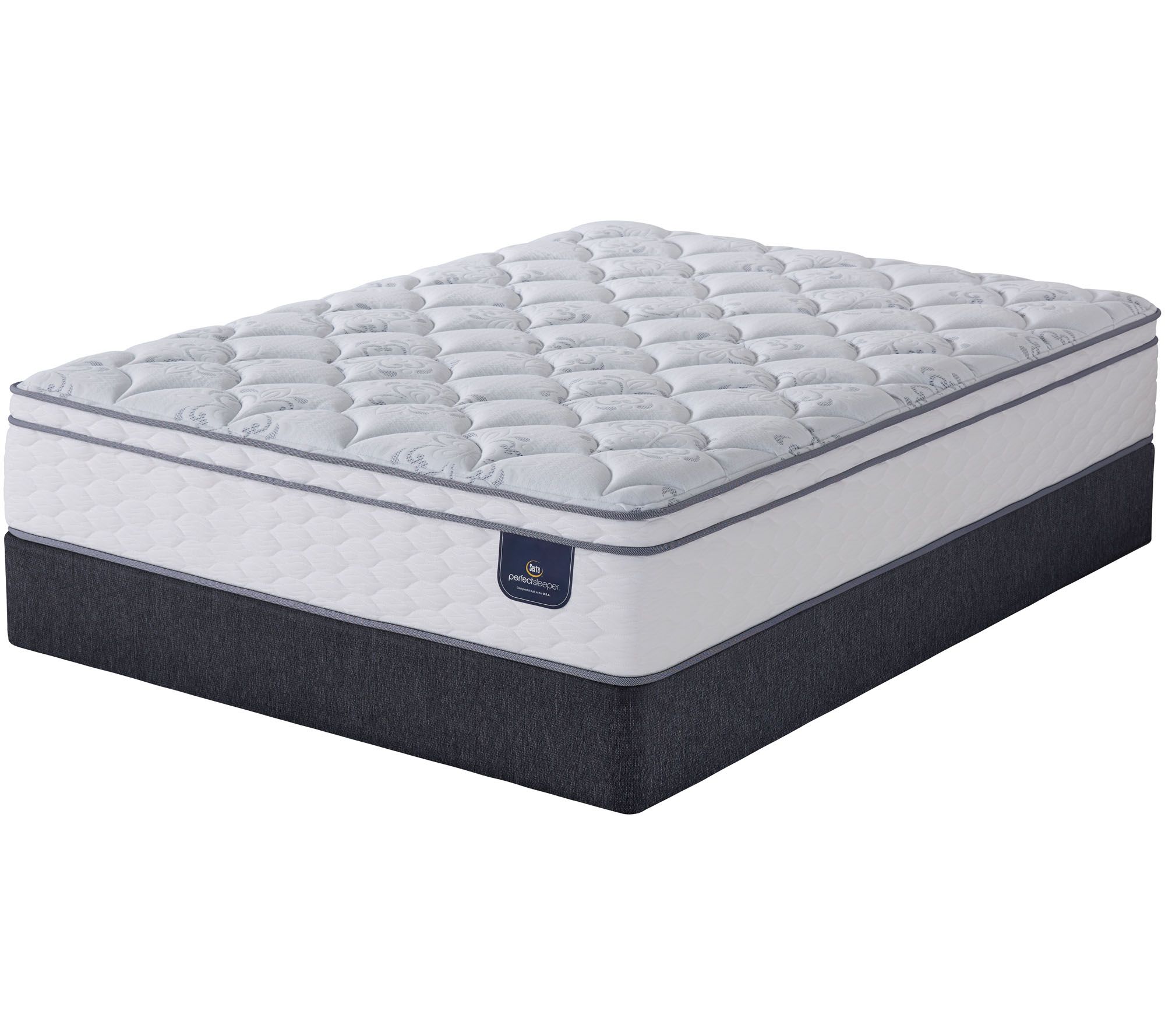 Serta Perfect Sleeper Freeport Eurotop Twin XL Mattress Set — QVC.com