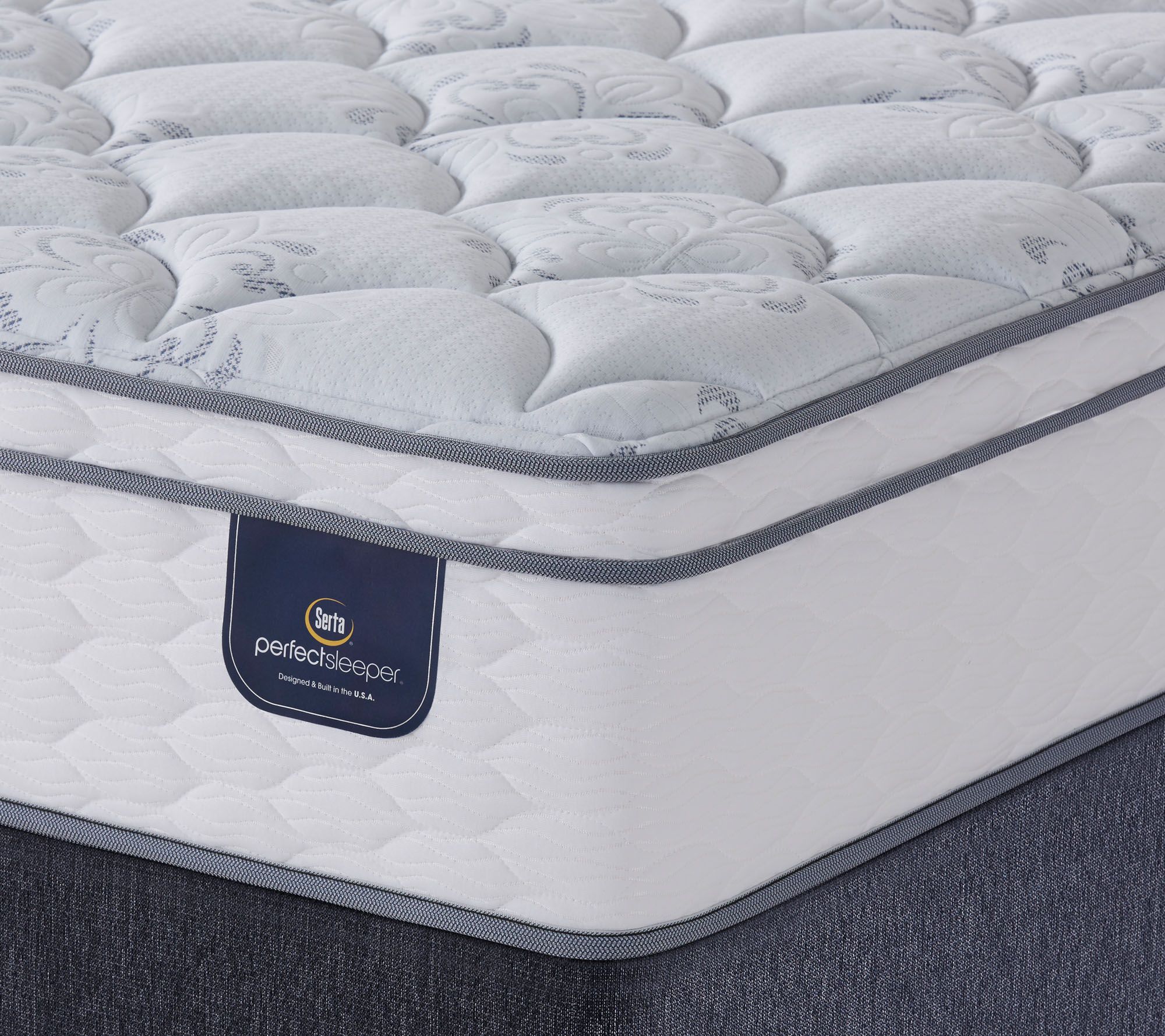Serta Perfect Sleeper Freeport Eurotop Twin XL Mattress Set —