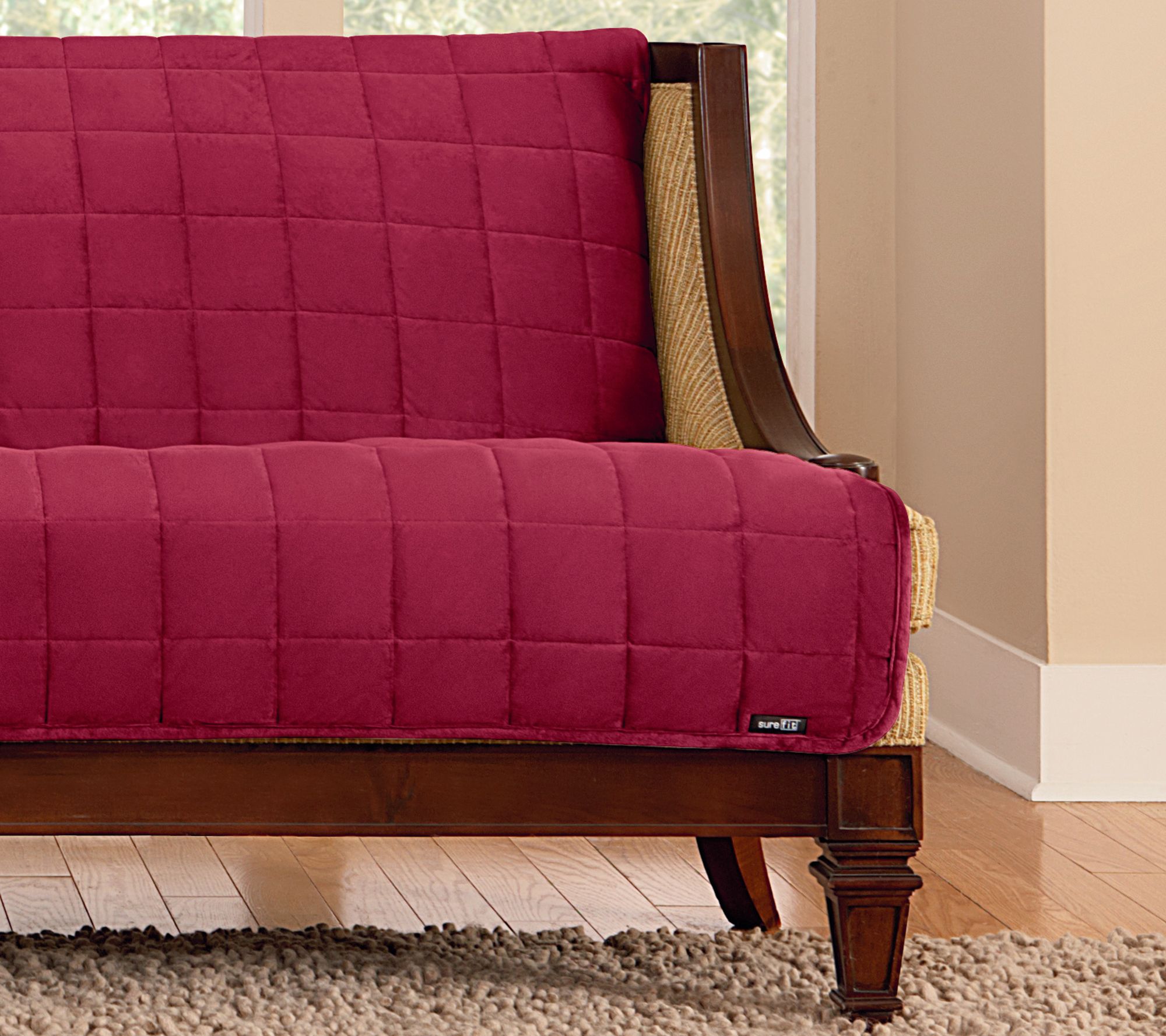 SureFit Deluxe Comfort Armless Sofa Furniture Cover