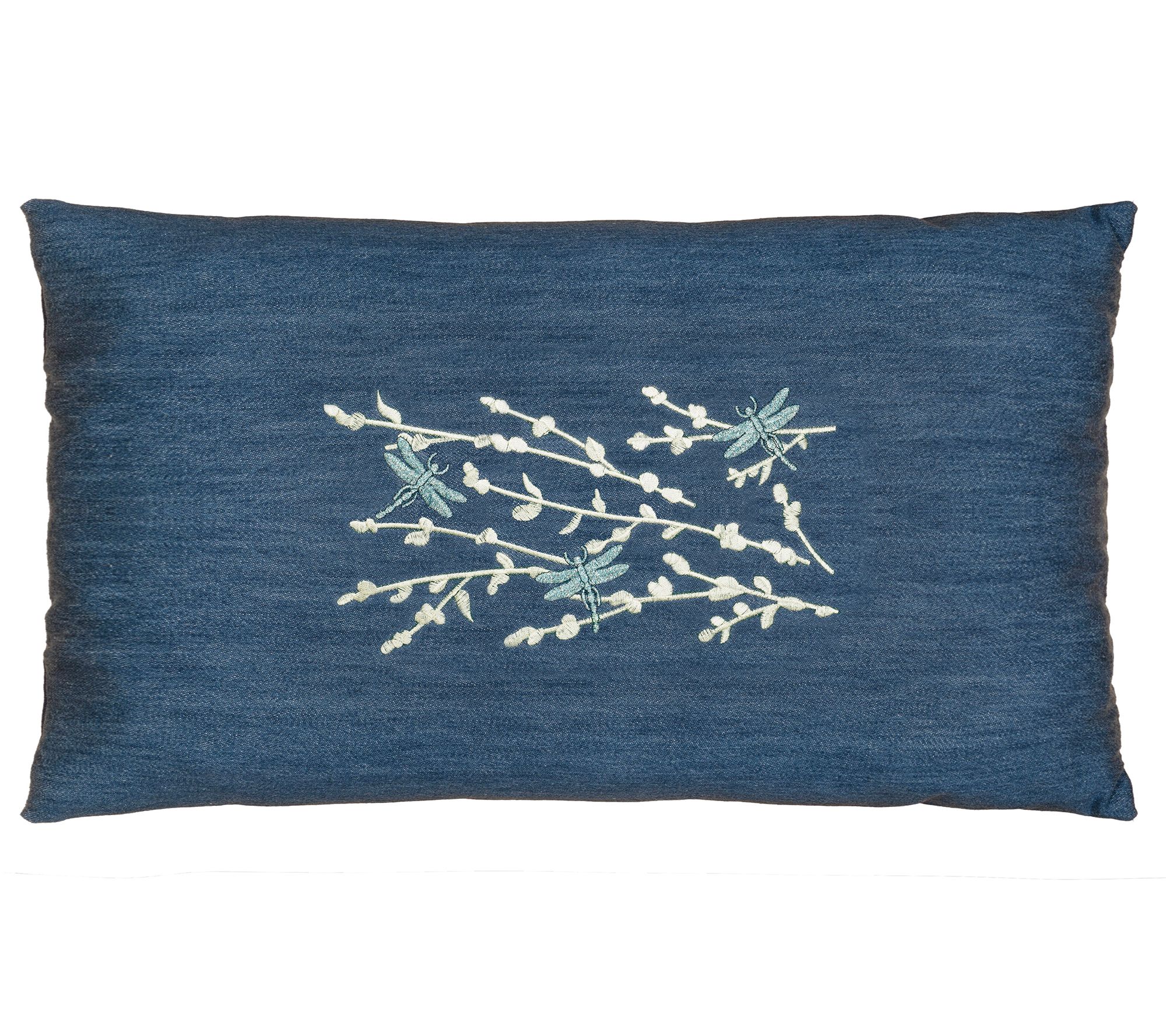 Linum Home Textiles Braelyn Denim Pillow Cover