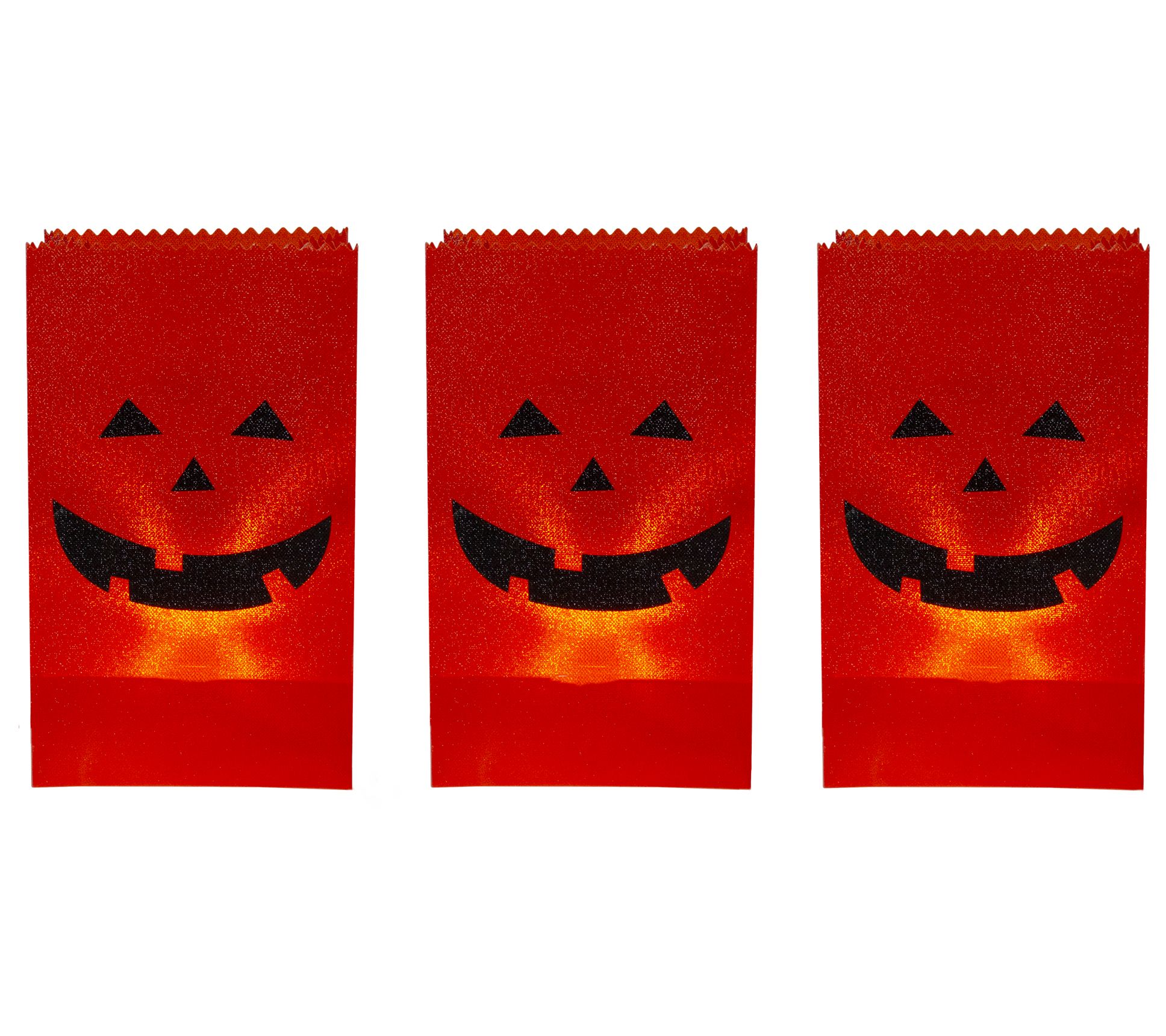 Norhtlight Set of Three Jack-O'-Lantern Pathway Markers