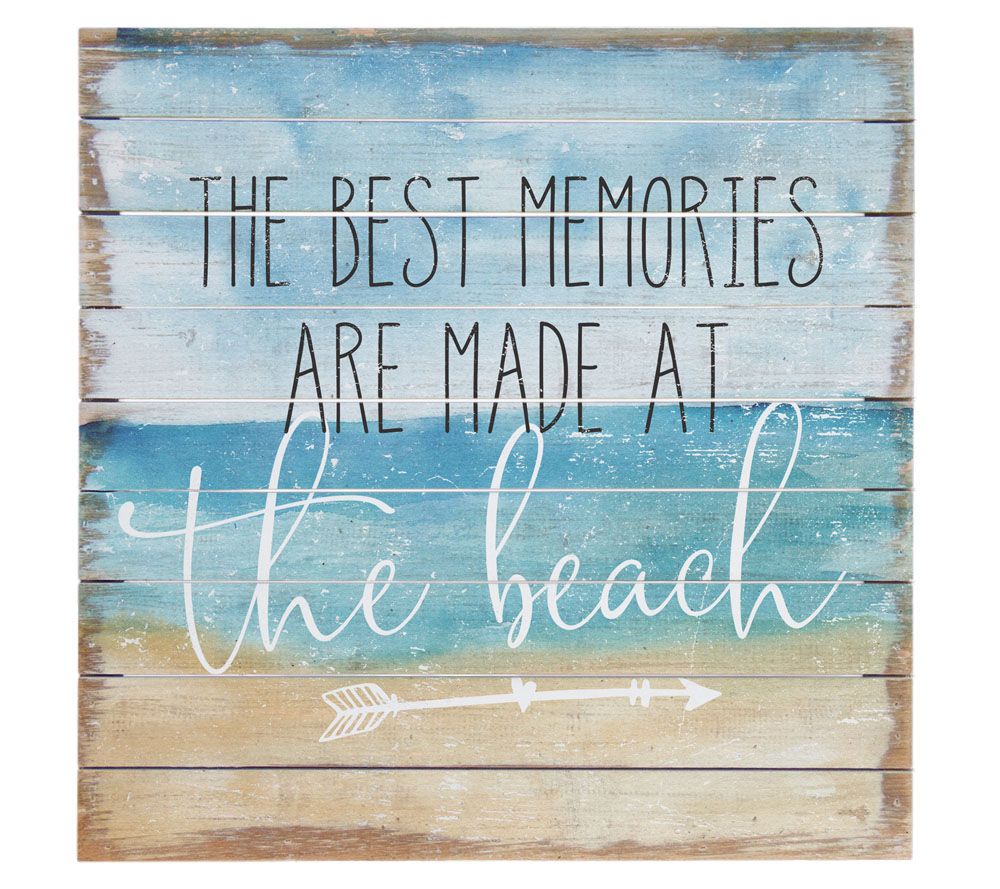 Sincere Surroundings Best Memories Perfect Pallet Tabletop Display