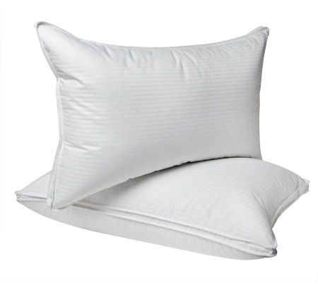 Northern Nights Set of 2 King Gusset Uncrushable Pillows - Page 1 — QVC.com