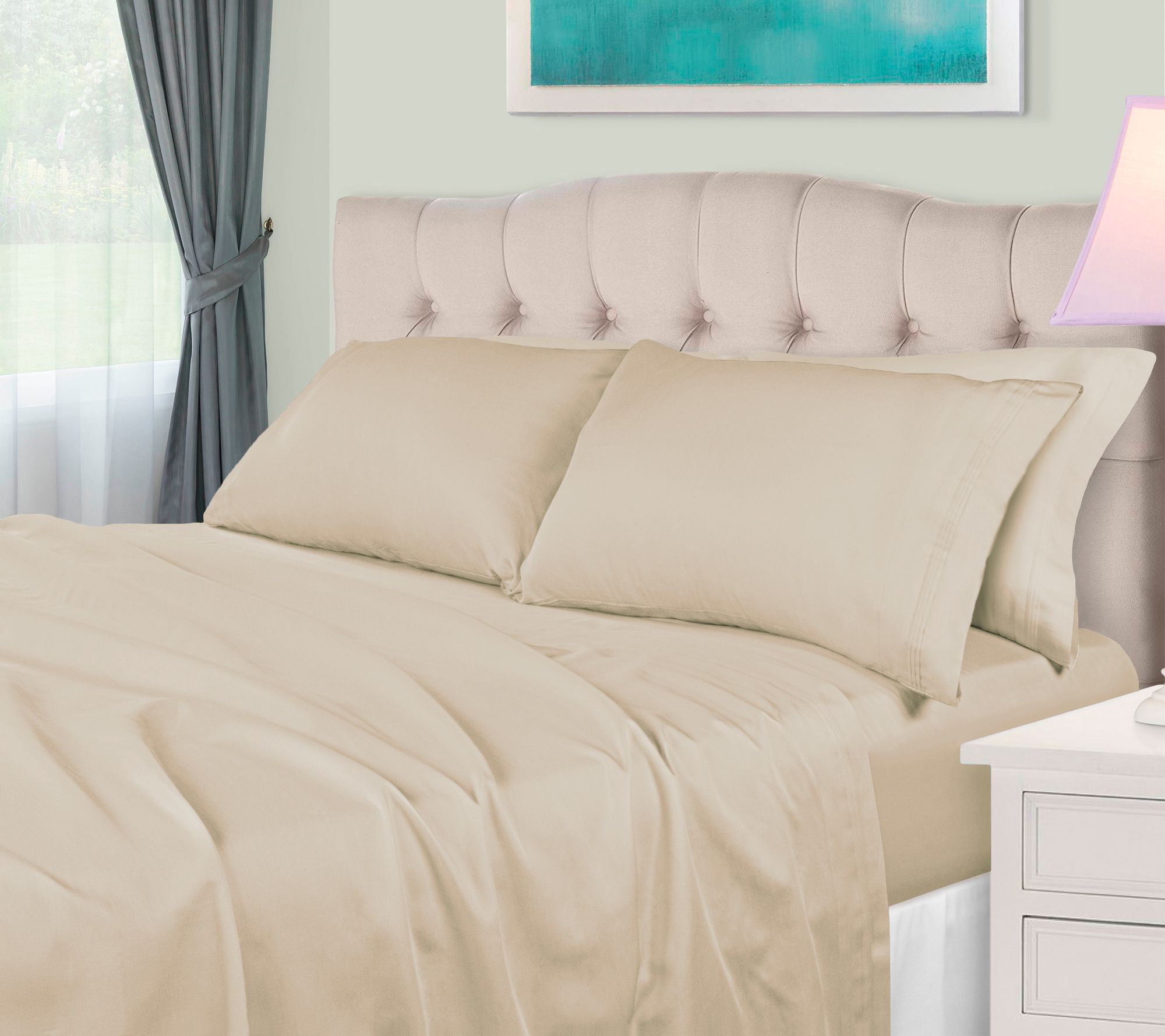 Superior 650TC Egyptian Cotton Sheets, Twin