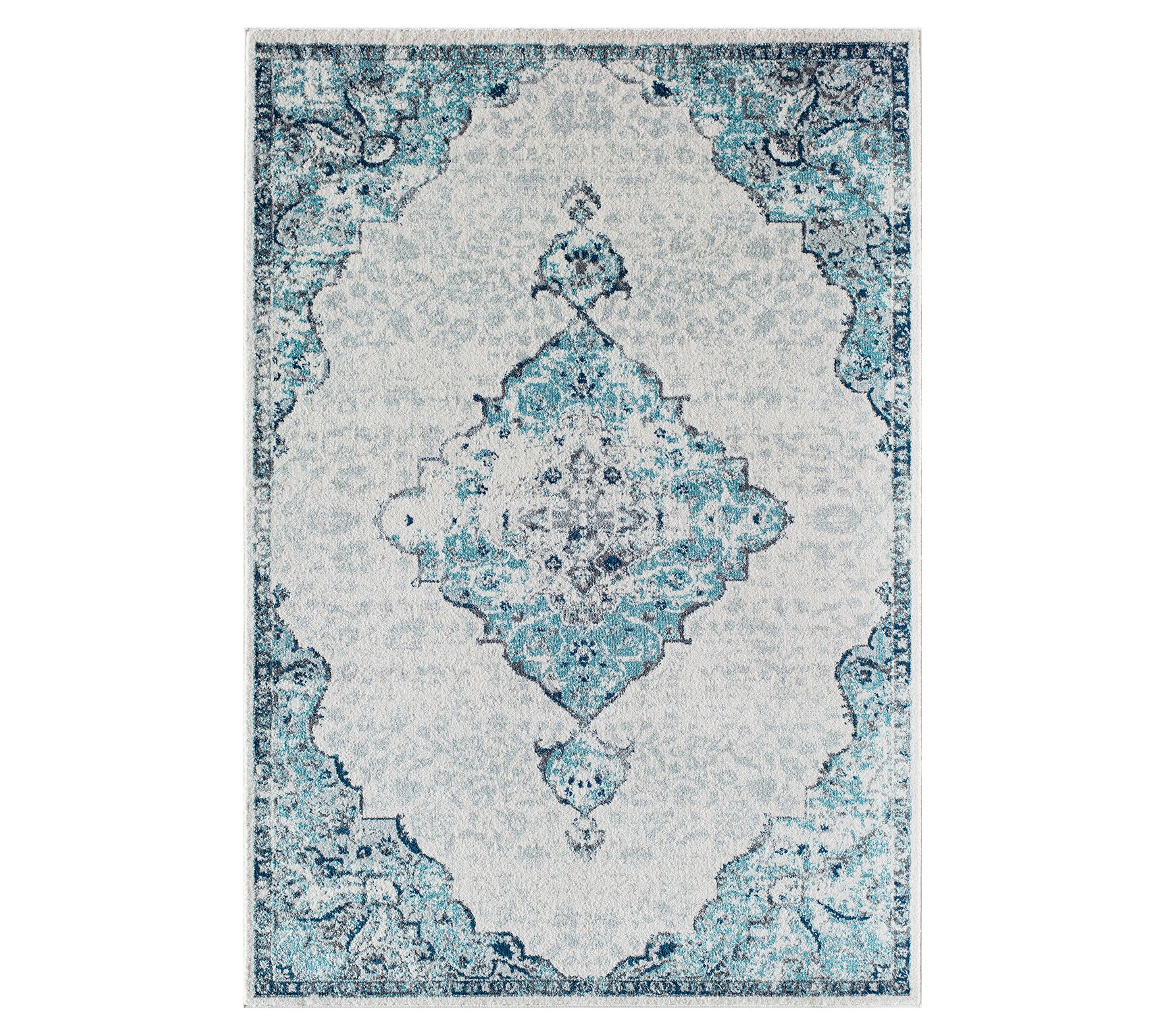 Rugs America Hailey HY50G Bluebonnet Vintage 8' " x 10'0"