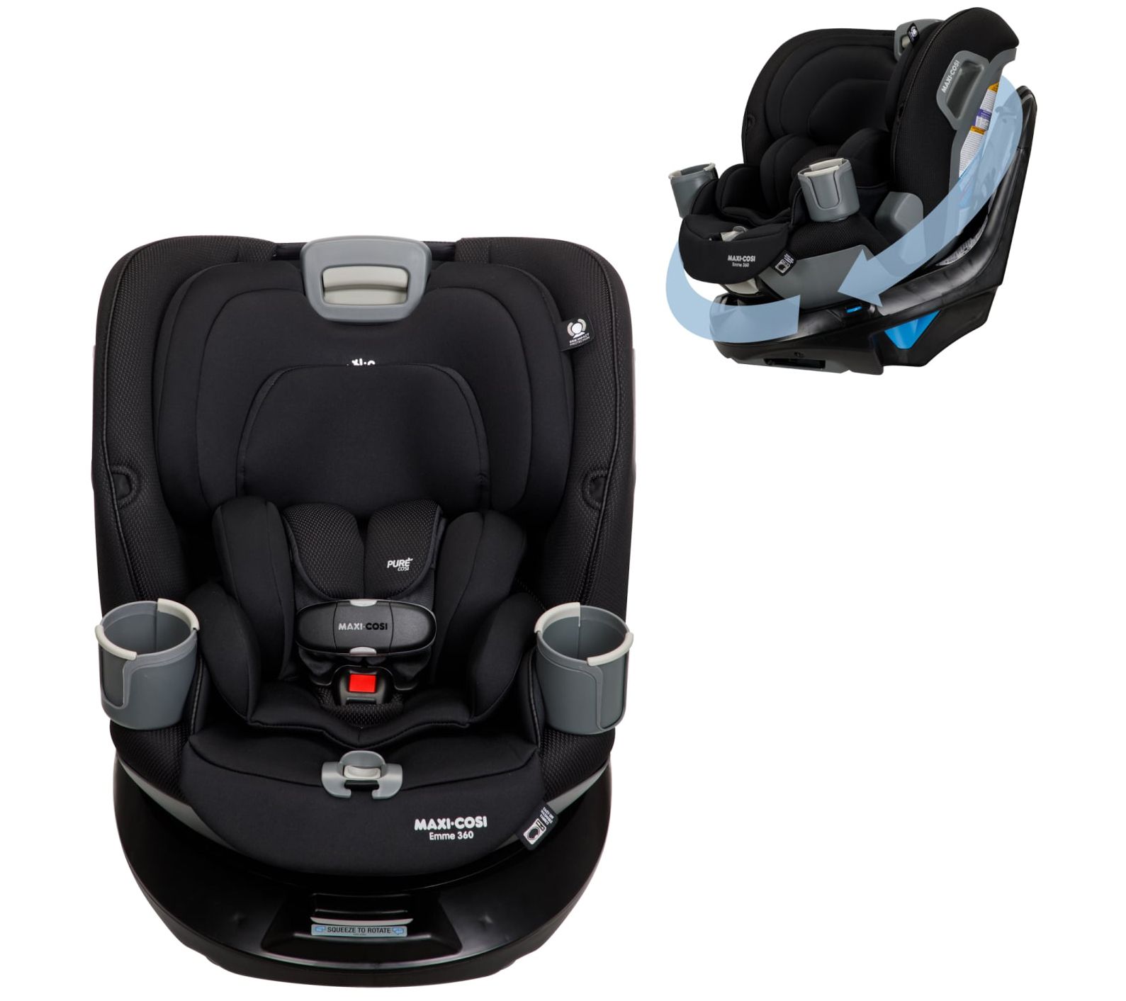 Maxi-Cosi Emme 360 Rotating All-in-One Converti ble Car Seat