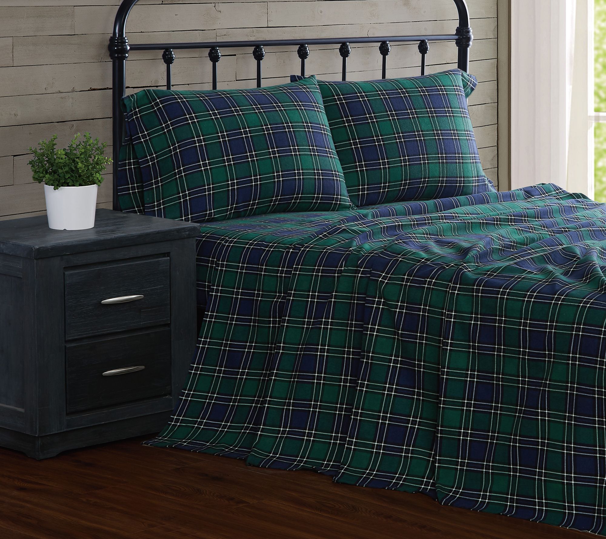 ugg tara plaid flannel comforter