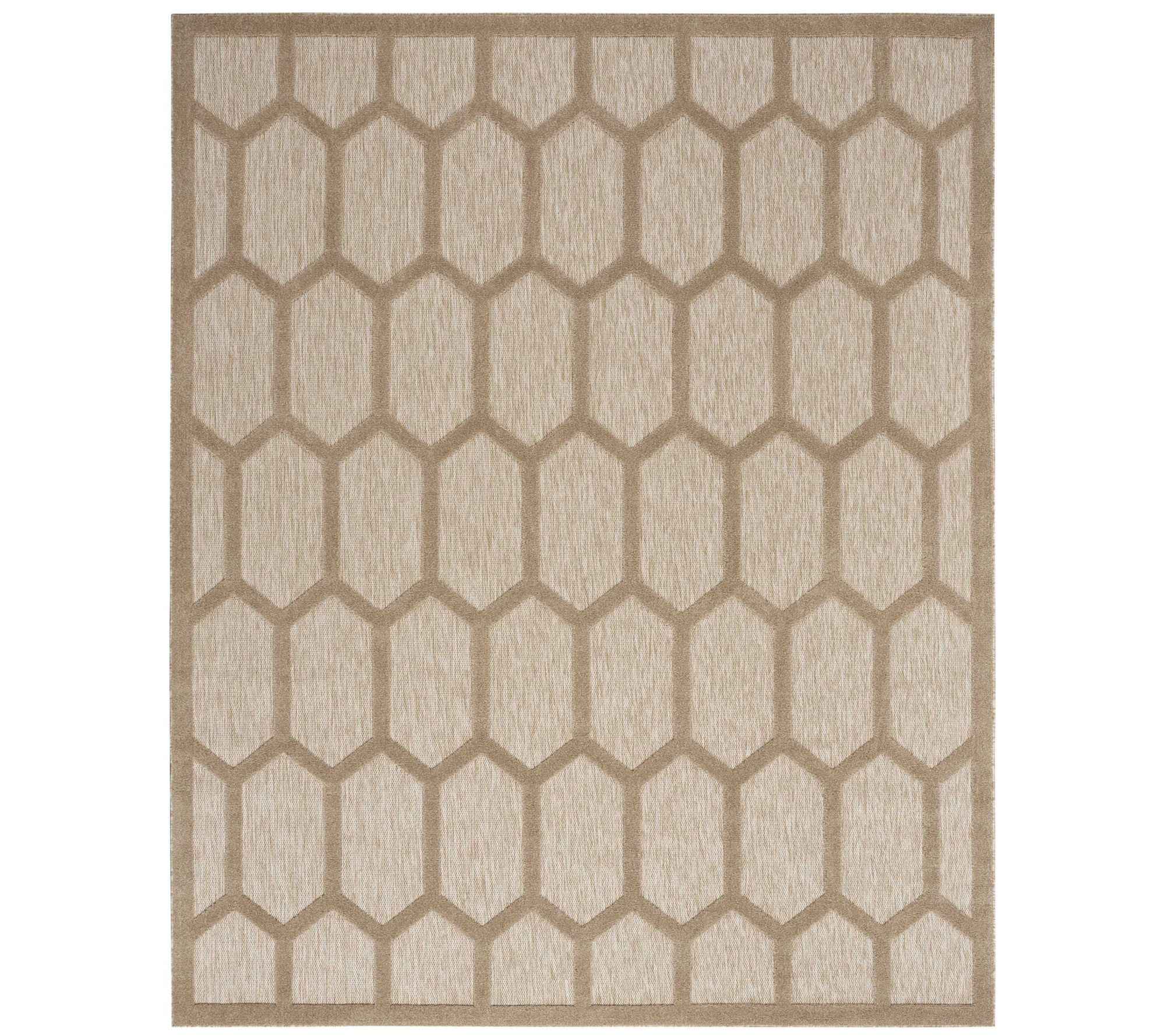 Nourison 8'x10' Honeycomb Indoor/Outdoor Area Rug