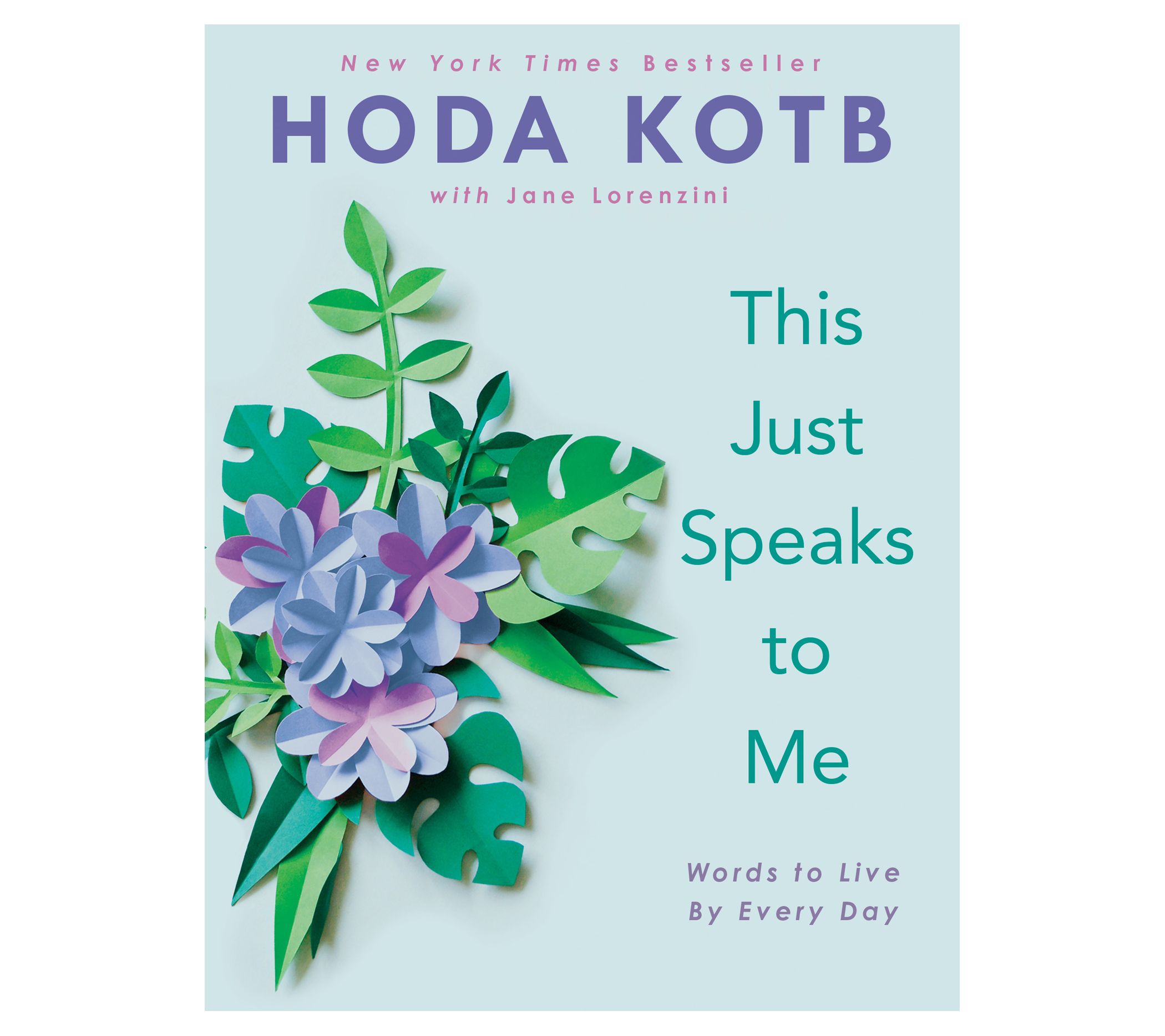QVC This Just Speaks to Me by Hoda Kotb