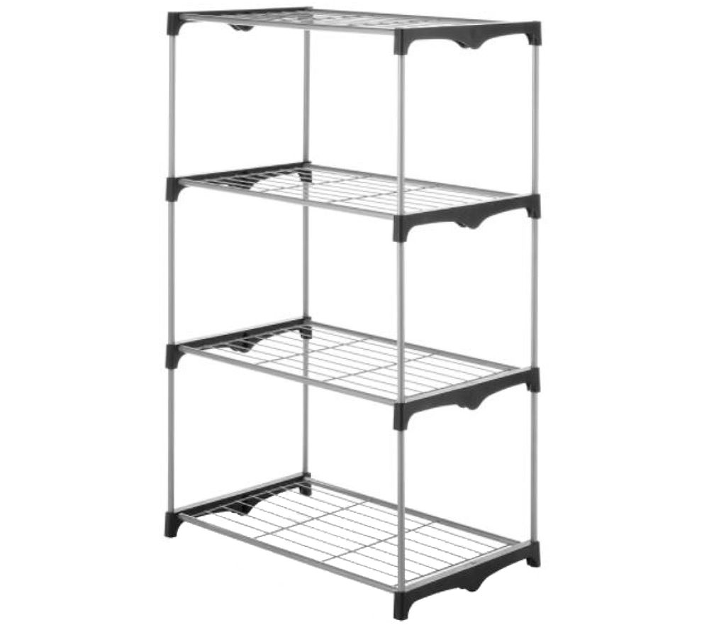 Whitmor 4 Tier Closet Shelves Qvc Com