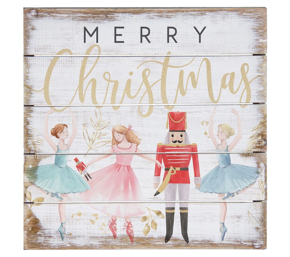 Merry Christmas Nutcracker Pallet Petite Sincer Surroundings