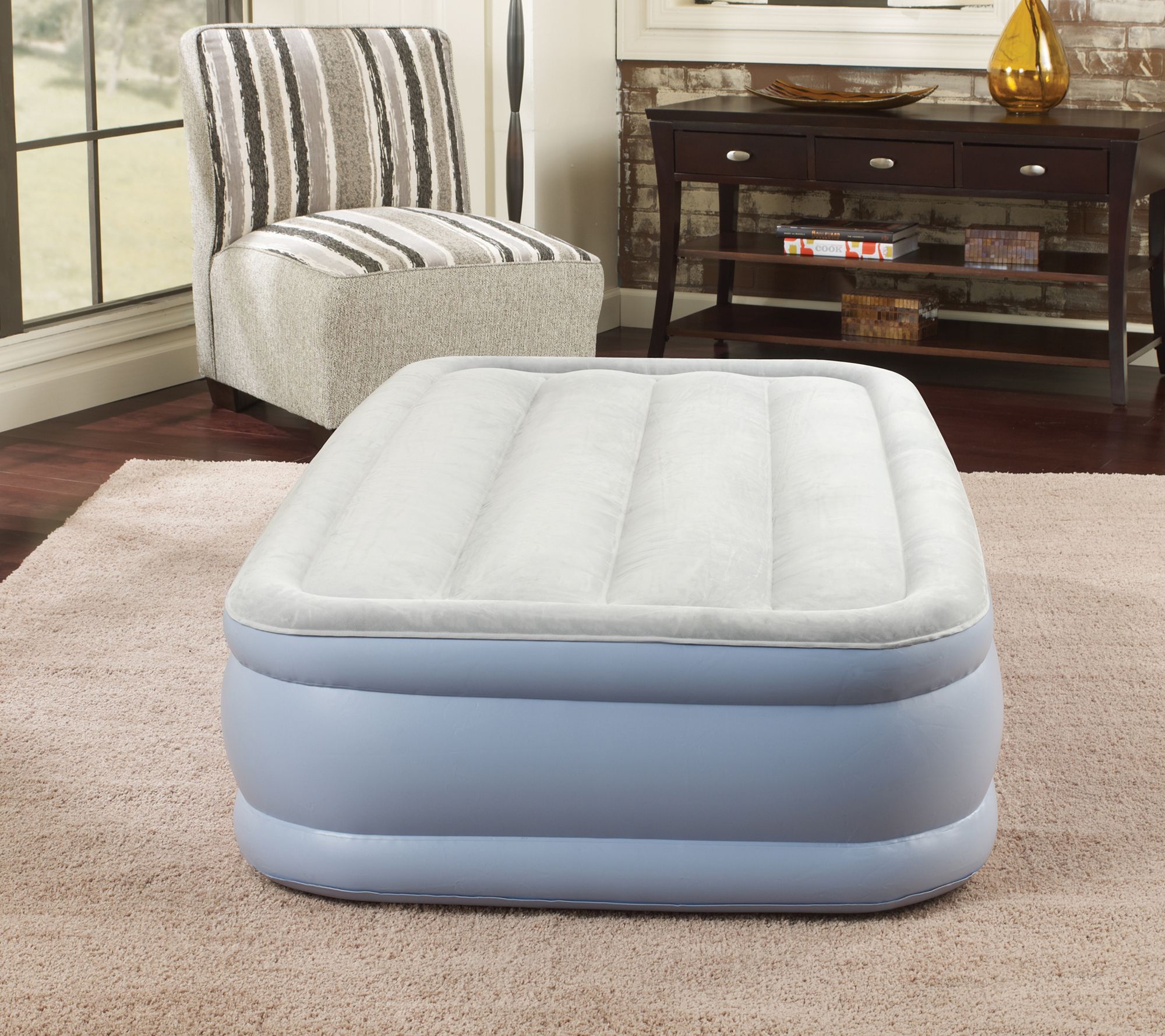 Beautyrest Twin 15" Raised Adjustable Air Bed Mattress