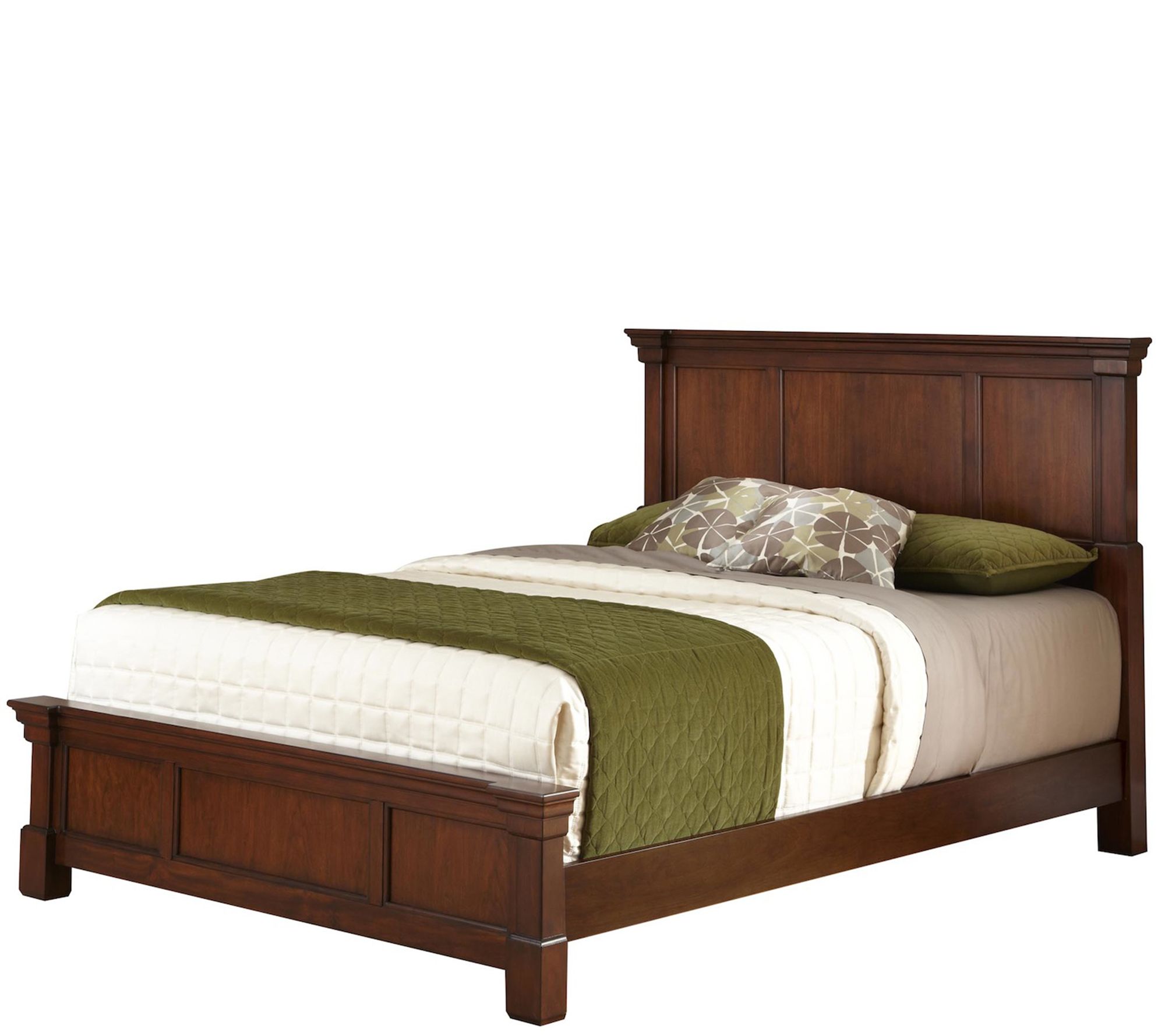 Home Styles Aspen Queen Bed Set - Page 1 — QVC.com