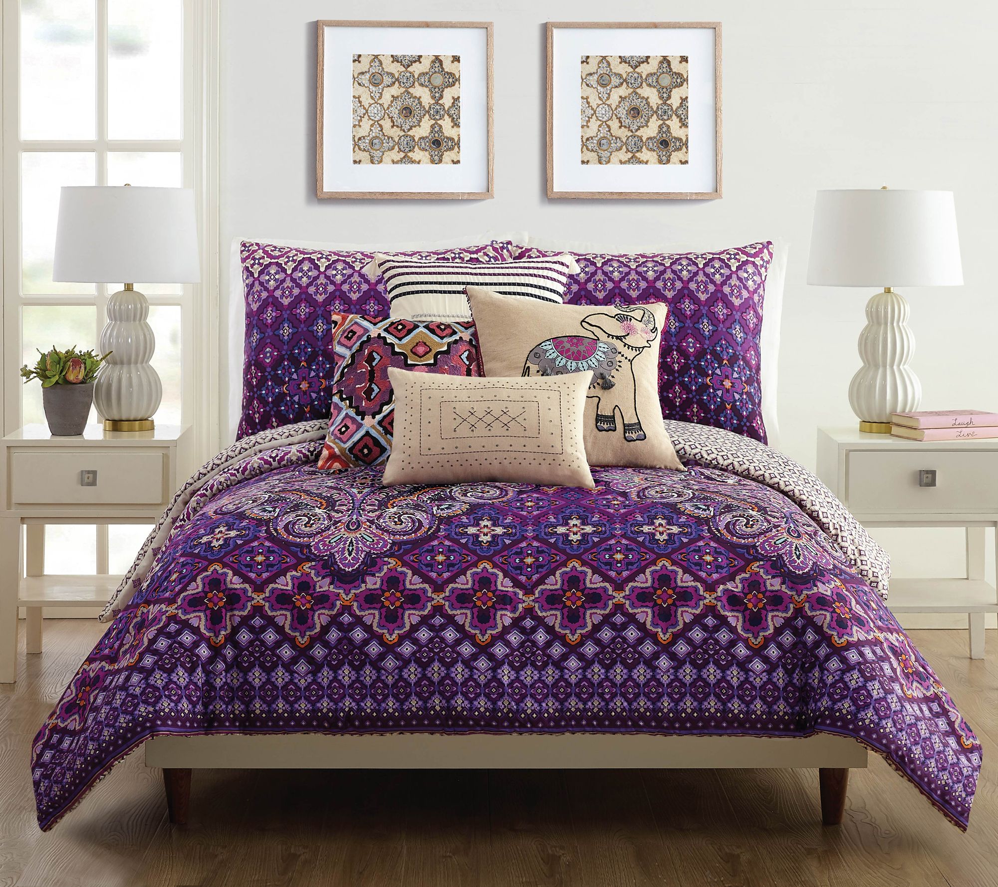 Vera Bradley Dream Tapestry Comforter Mini Set ing - 3-Piece