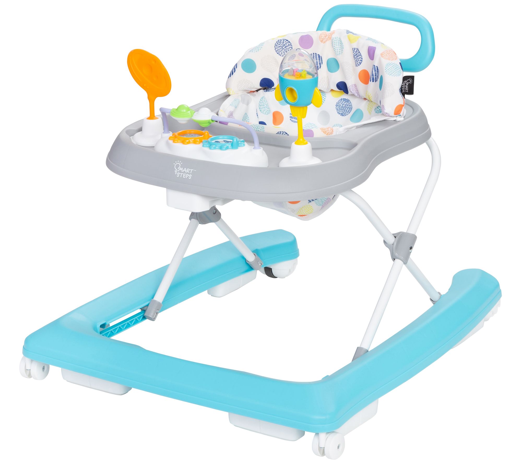 Baby Trend Smart Steps 2-In-1 Walker With Delux e Toys