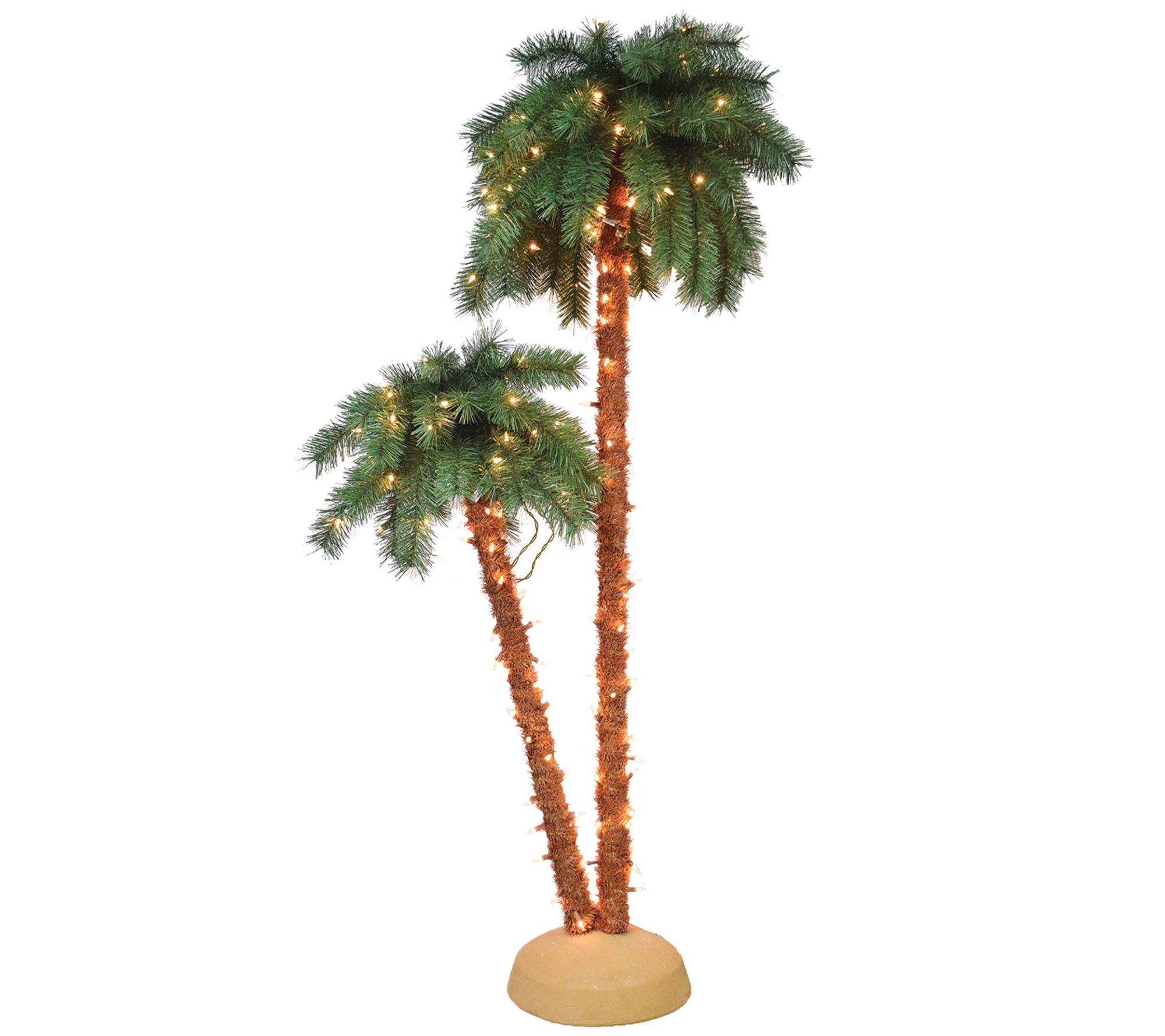 6' PreLit Palm Tree by Santa's