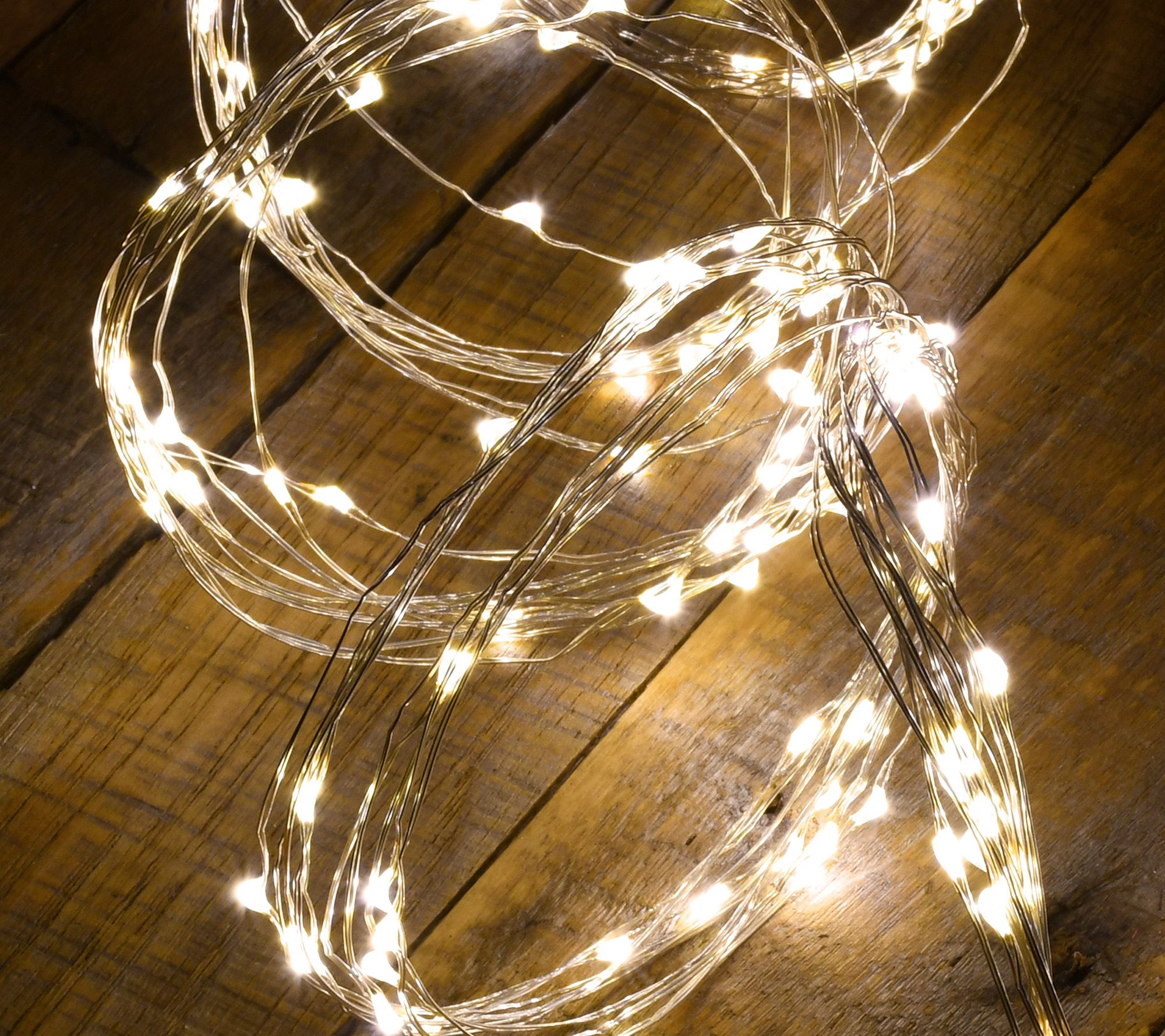 LumaBase Battery Operated Multi Strand Fairy Lights Set of 2