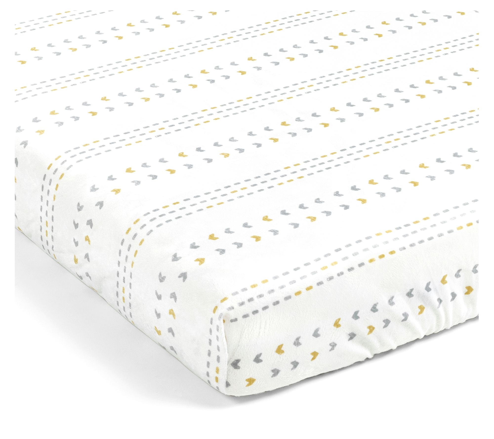 Lush Decor Hygge Geo Modern Fitted Crib Sheet