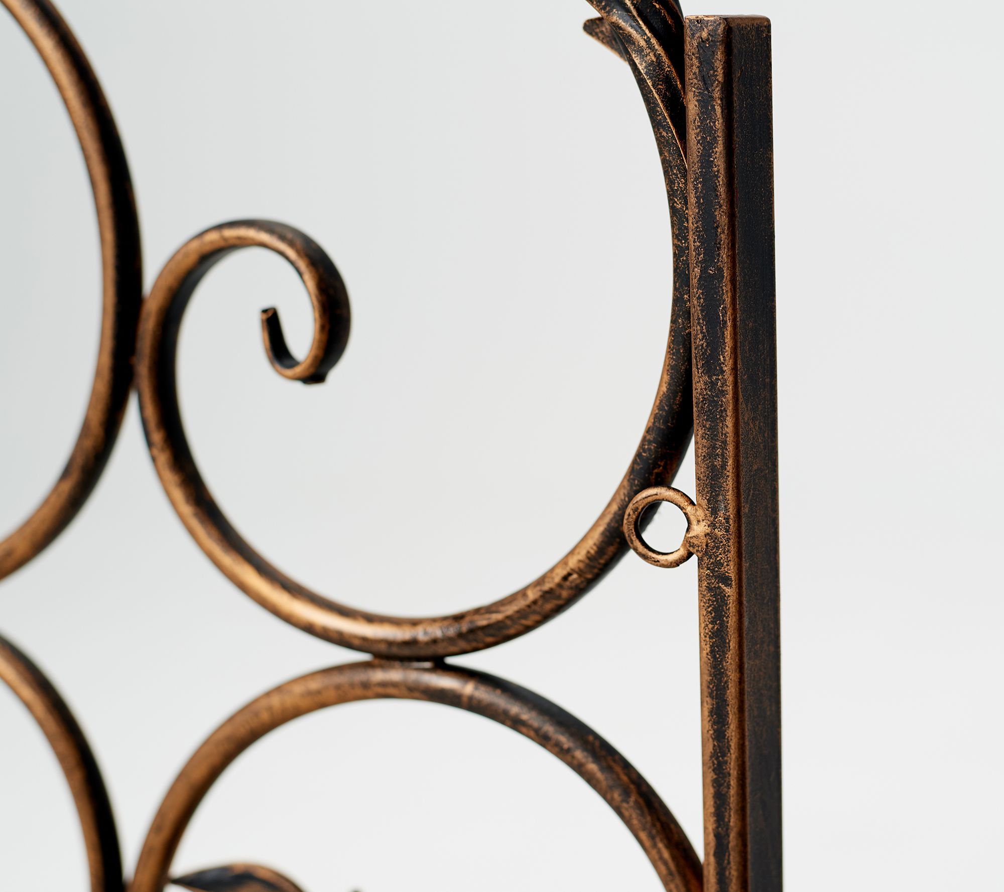 Indoor/Outdoor Decorative Metal Scroll Gate by Valerie