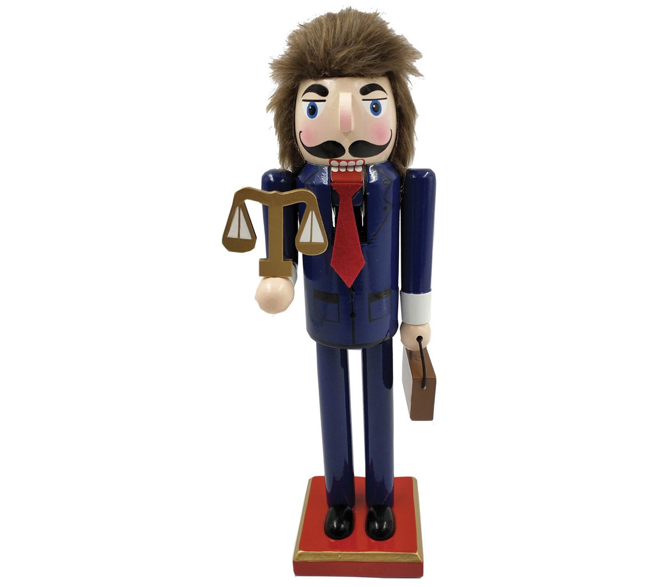 Santa's Workshop 14in. Lawyer Nutcracker