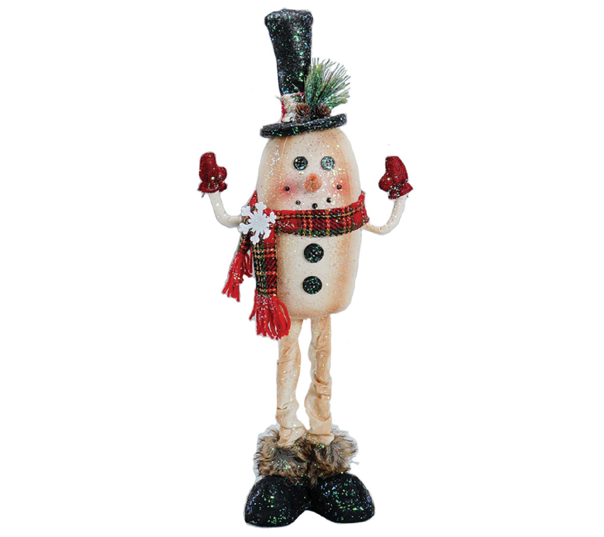 Santa's Workshop 19" Old Fashioned Snowman