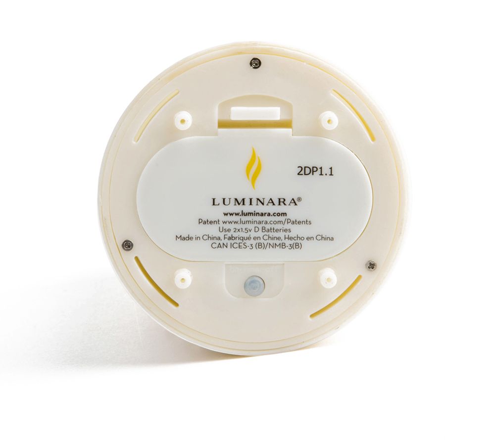 Luminara 9" Outdoor Candle with SoftTouchCoating Page 1 —