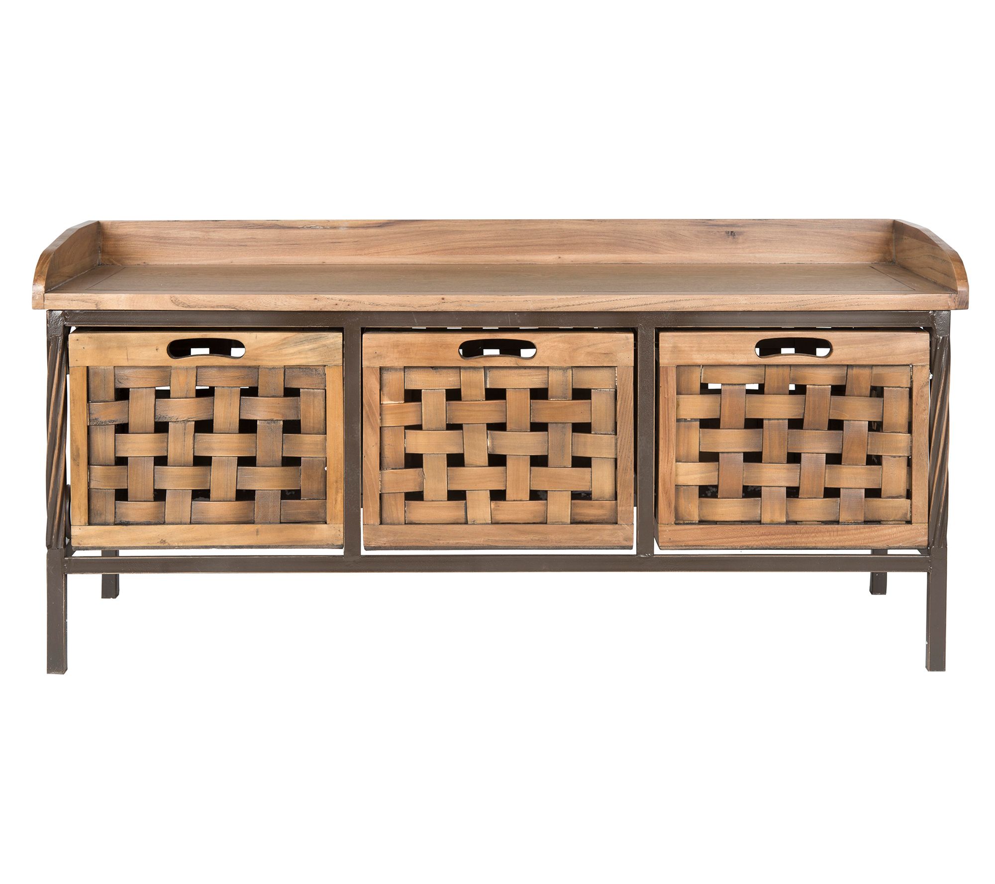Safavieh Isaac Three-Drawer Wooden Storage Benc h