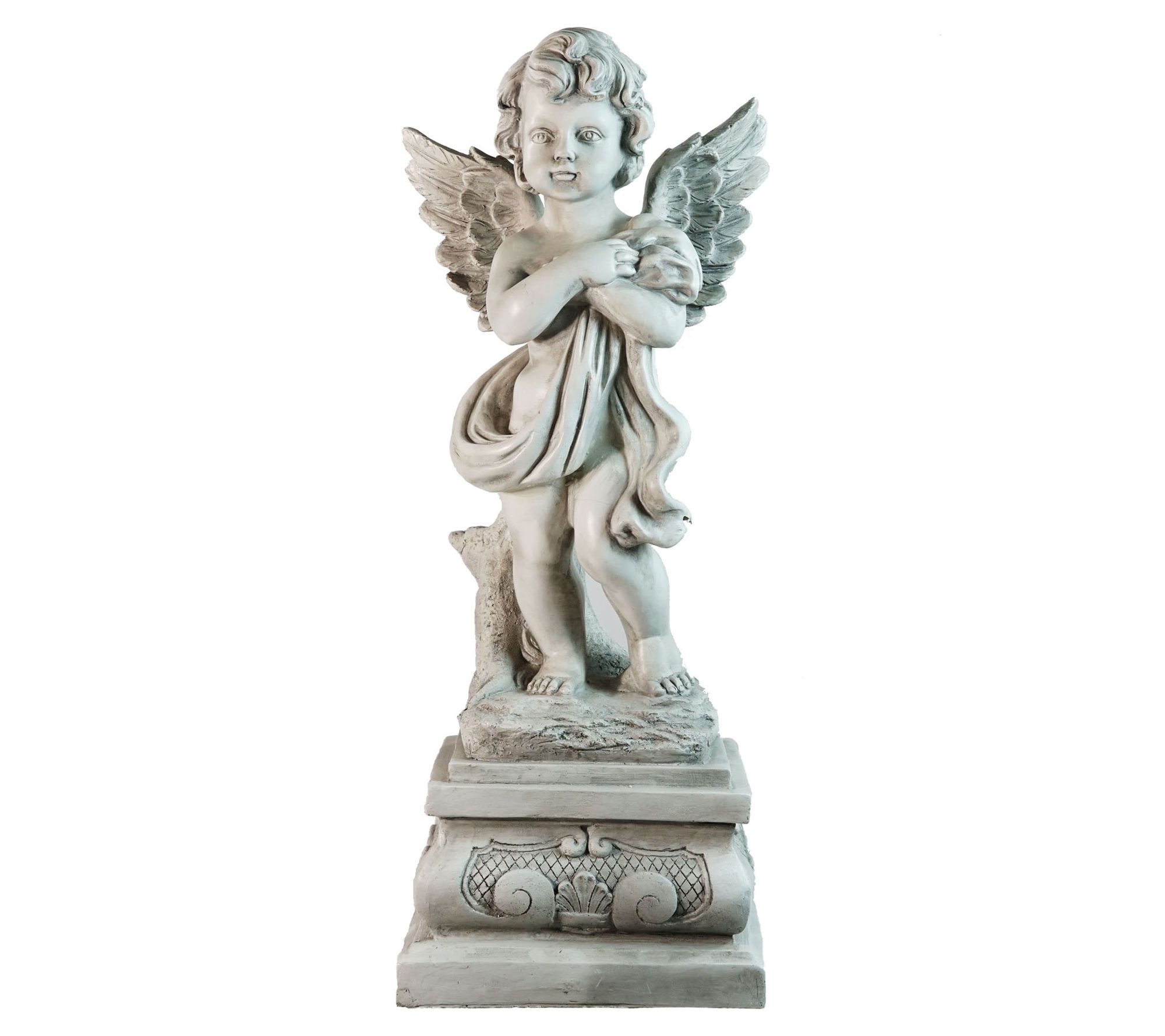 Northlight Standing Cherub Angel Outdoor GardenStatue