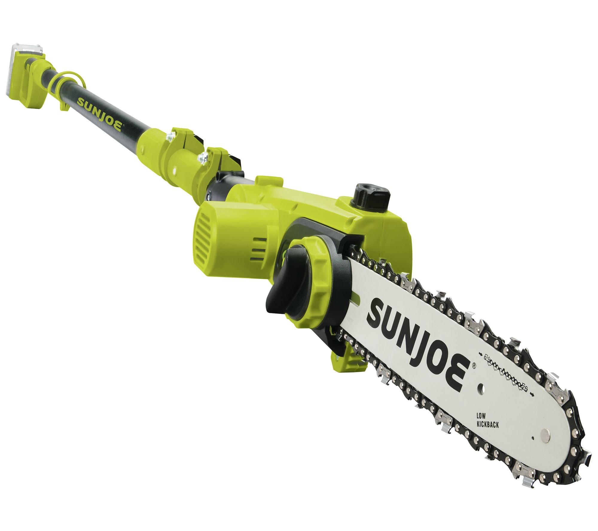 Sun Joe - 24V Cordless Telescoping Pole Chainsaw Kit - Green