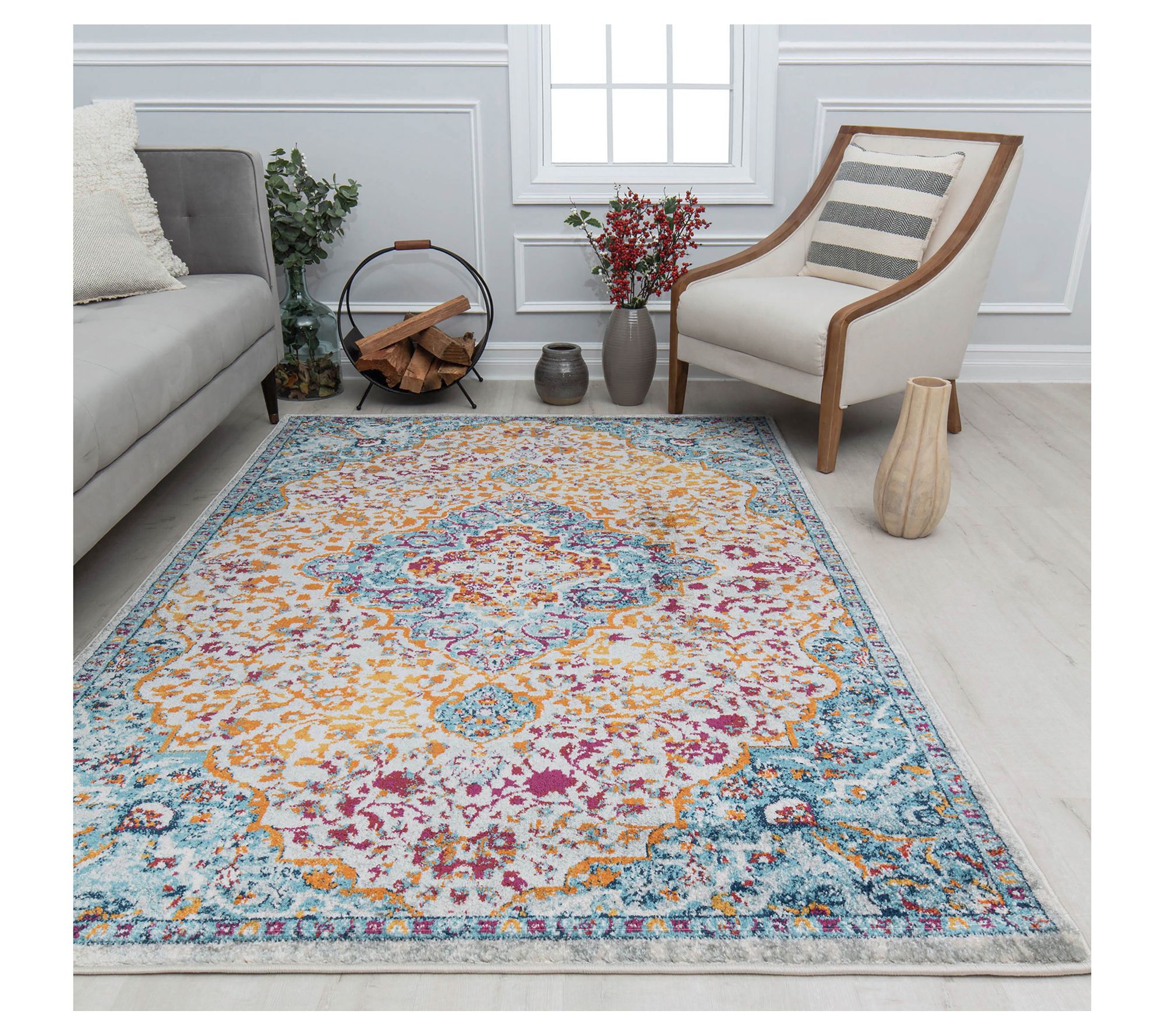 Rugs America Hailey HY50O Inner Glow Vintage 8' " x 10'0"