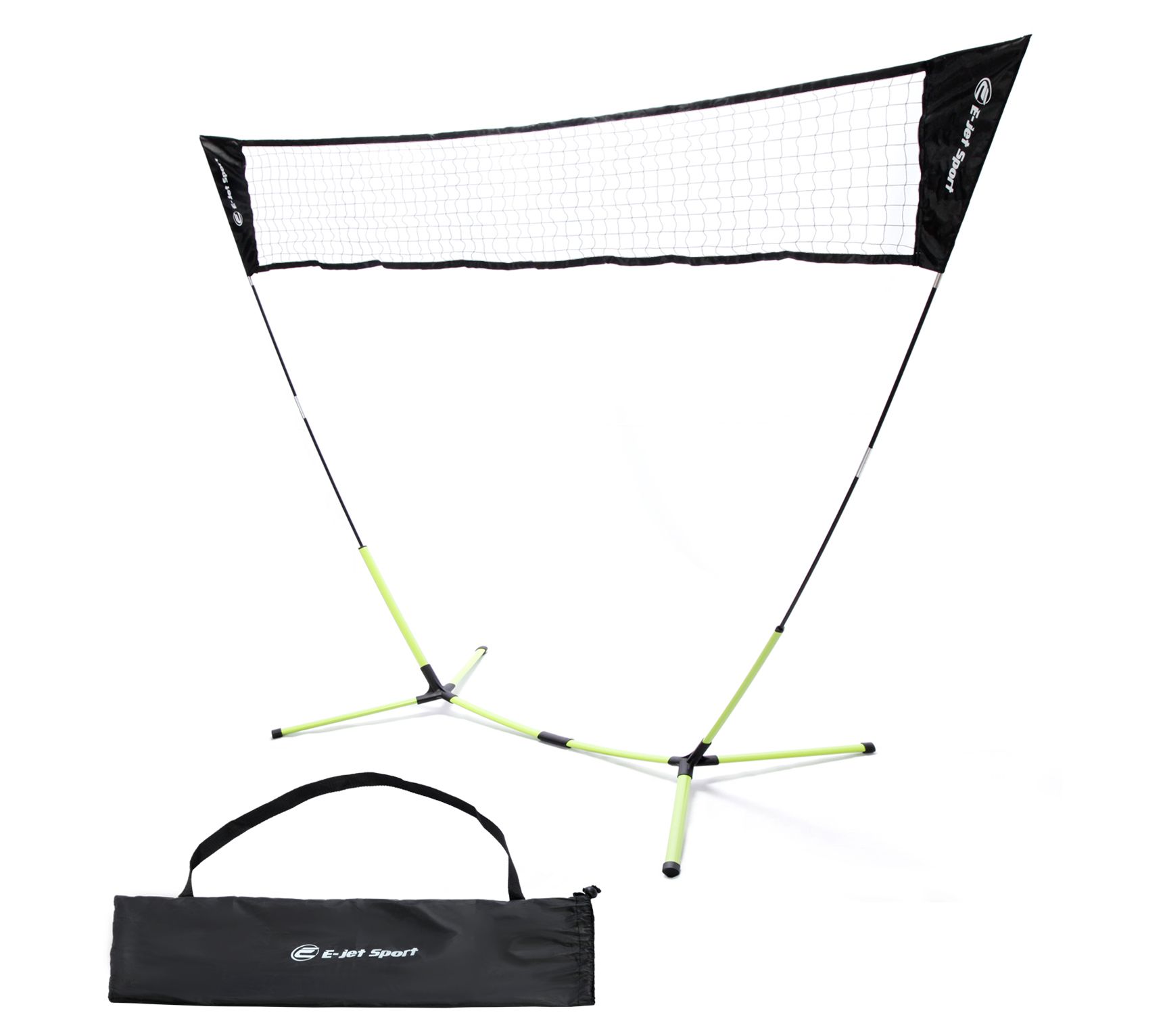 E-Jet Sport Portable Badminton Net with Carry B g