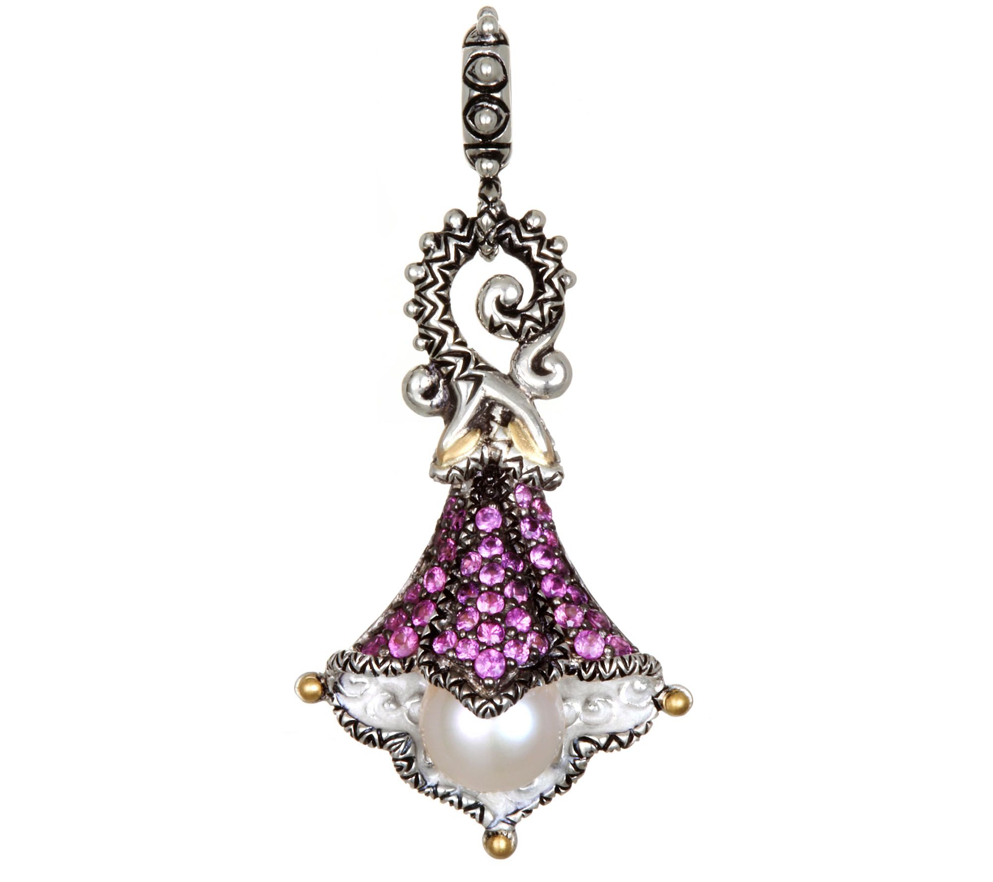 Barbara Bixby Sterling & 18K Pendant