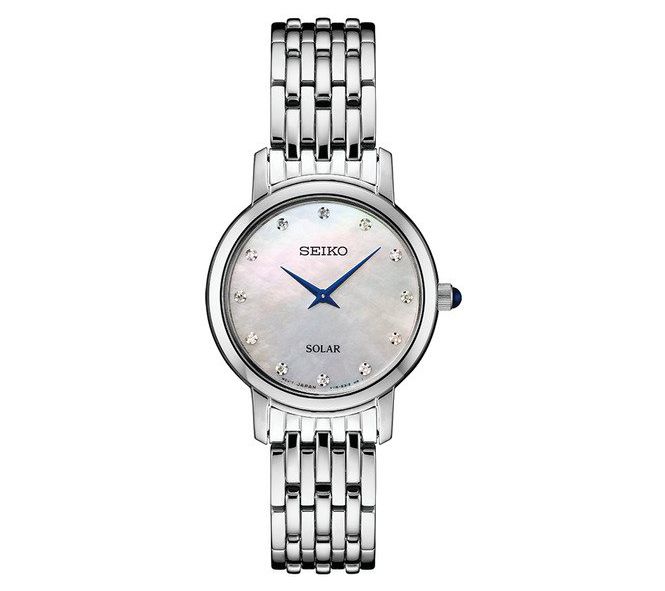 Seiko Womens Mother-of-Pearl Stainless Watch