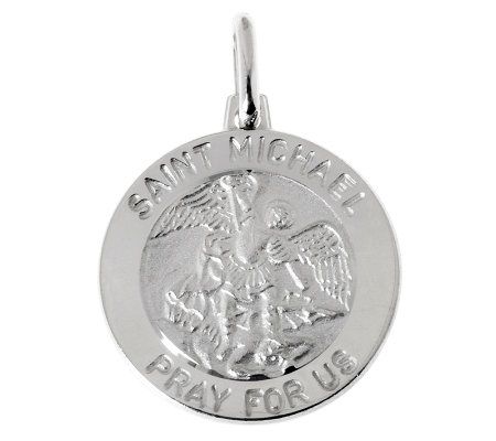 UltraFine Silver Saint Michael Pendant