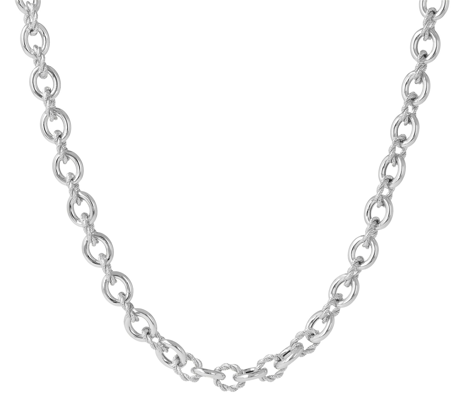 Judith Ripka Verona Sterling 36 Necklace, 75.0 g