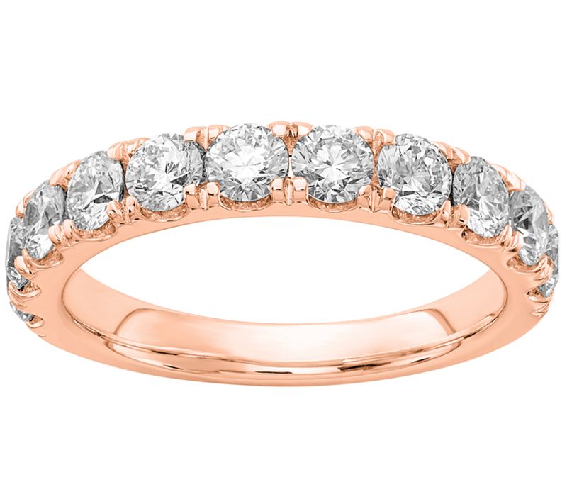 Fire Light Lab Grown Diamond 14K Wedding Band, 1.50 cttw