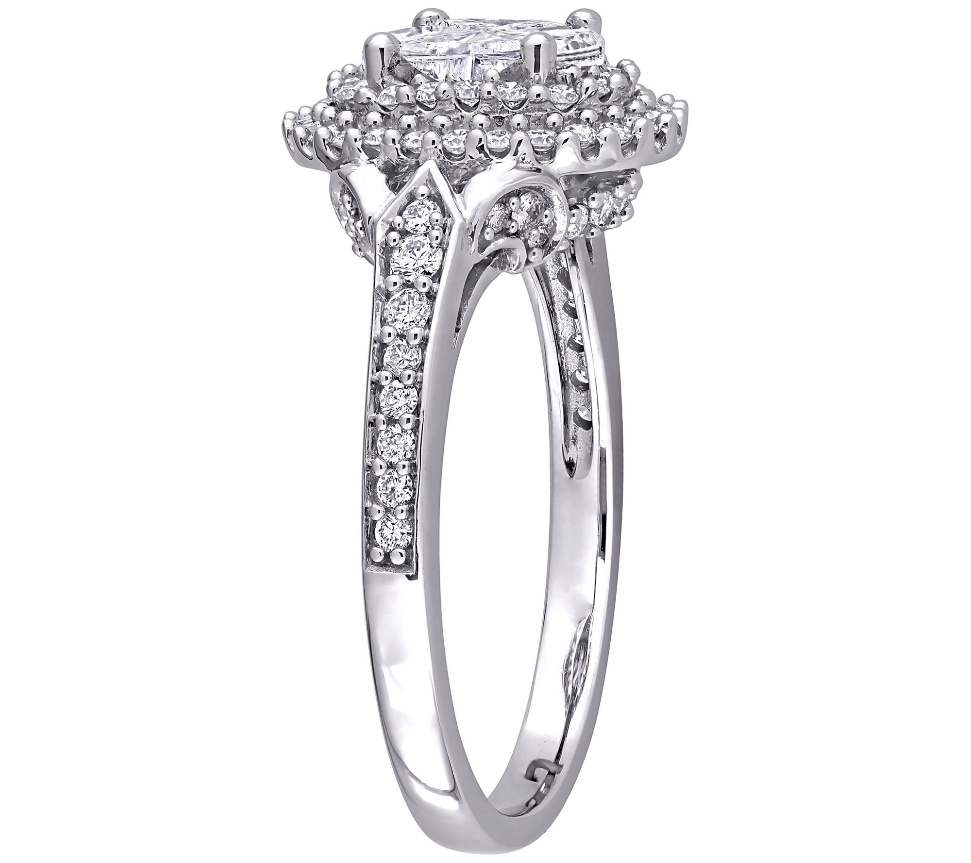 Affinity 14K 0.90 cttw Oval Diamond Ring