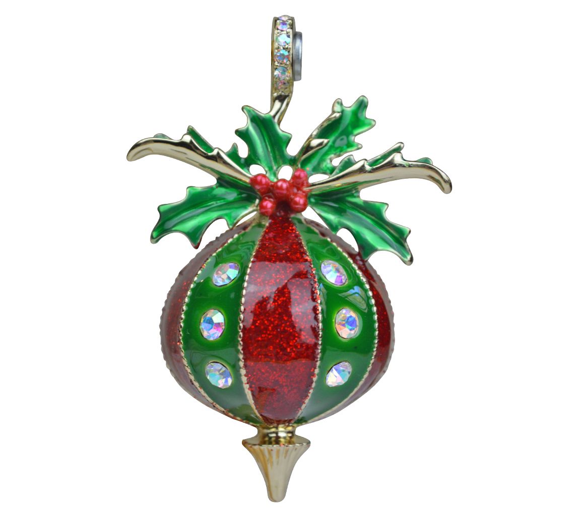 Kirks Folly Deck the Halls Ornament Magnetic En hancer