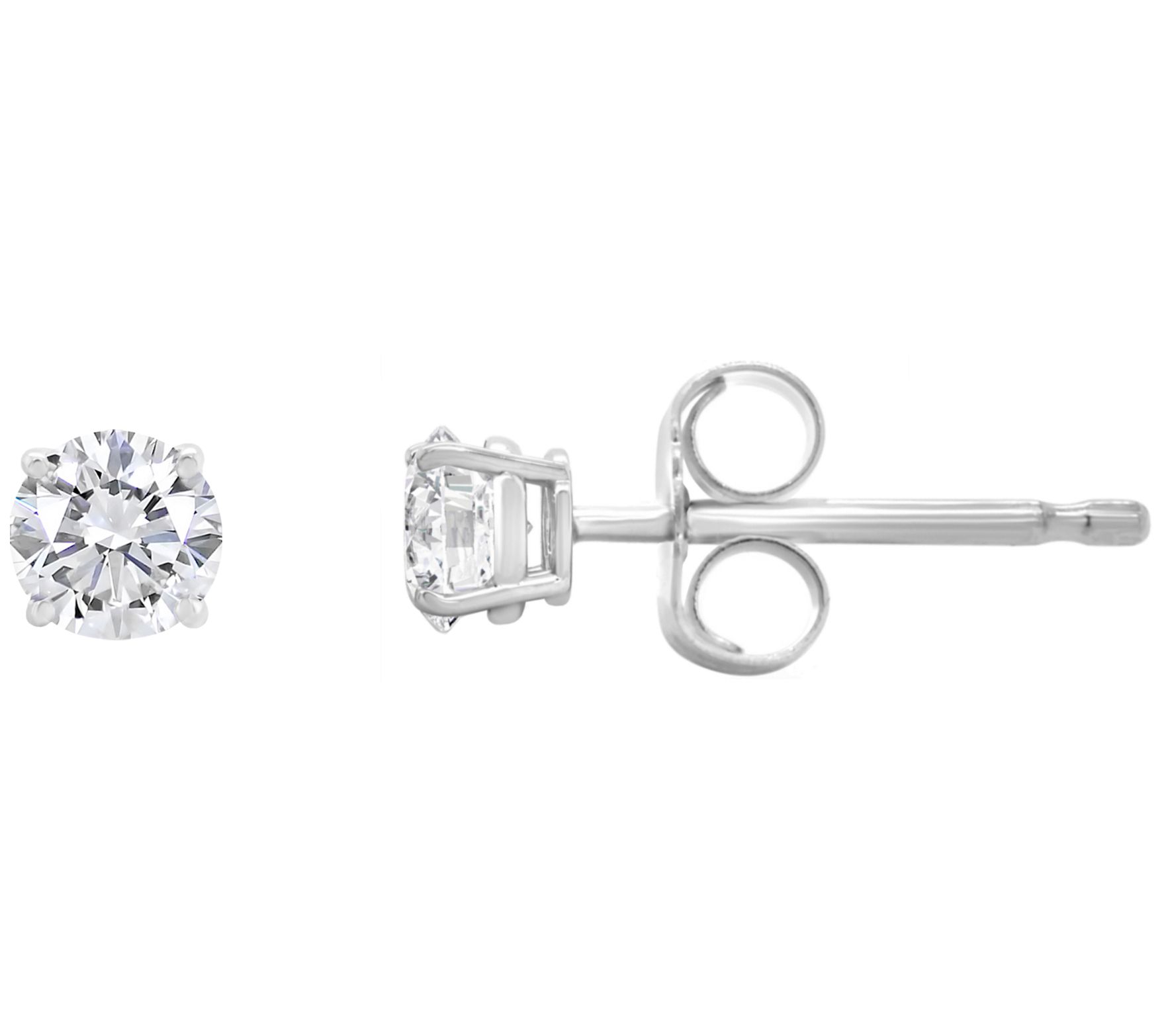 Affinity 0.30 cttw Round Diamond Stud Earrings, 14K