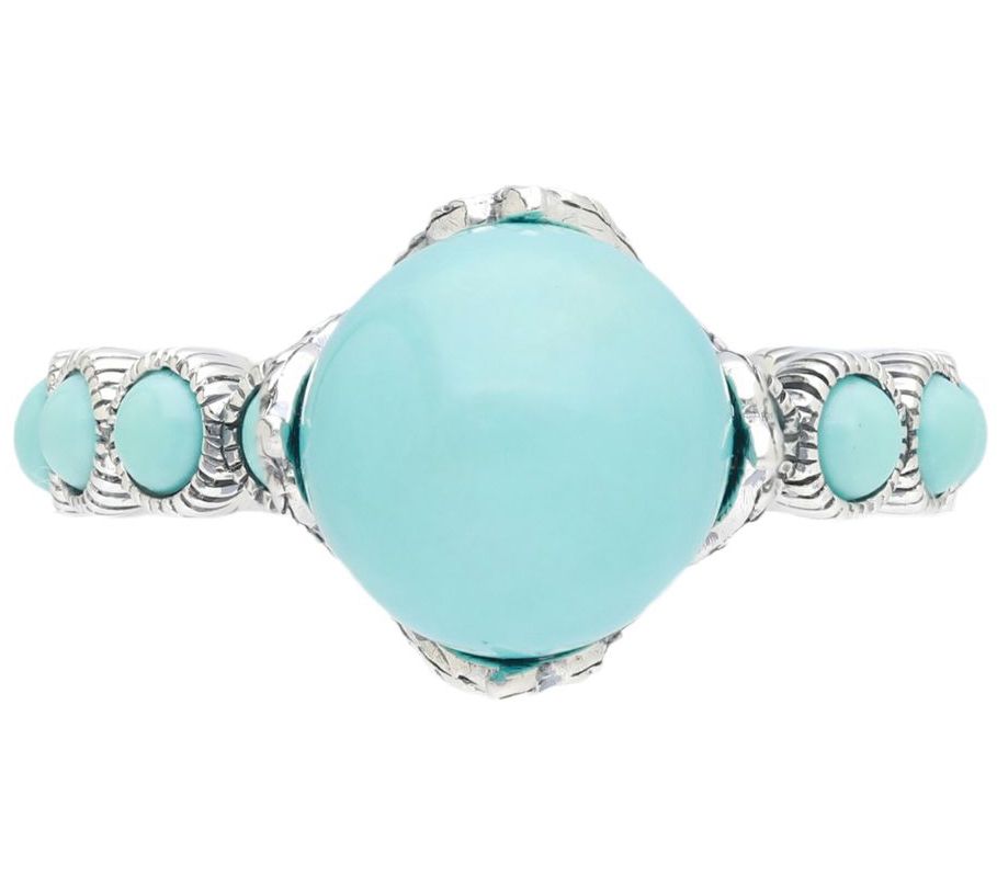Tiffany Kay Studio Sterling Silver Turquoise Ri ng