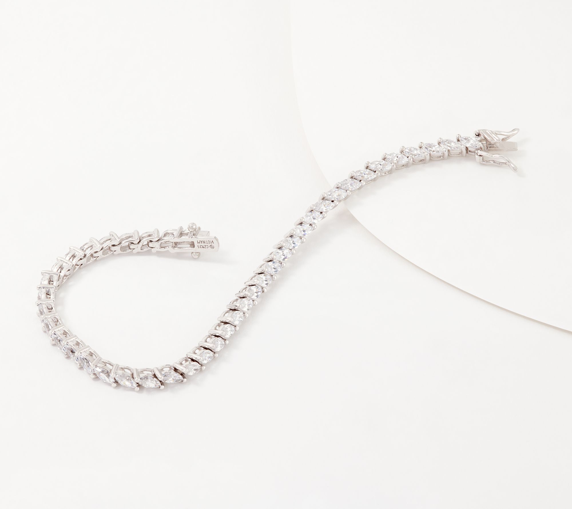 Diamonique x Lisa Mason Marquise Tennis Bracelet